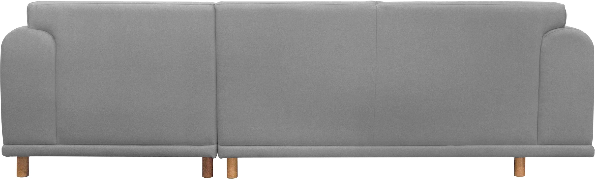 GOODproduct Ecksofa »Maroon L-Form« in skandinavischem Design, mit losen Kissen