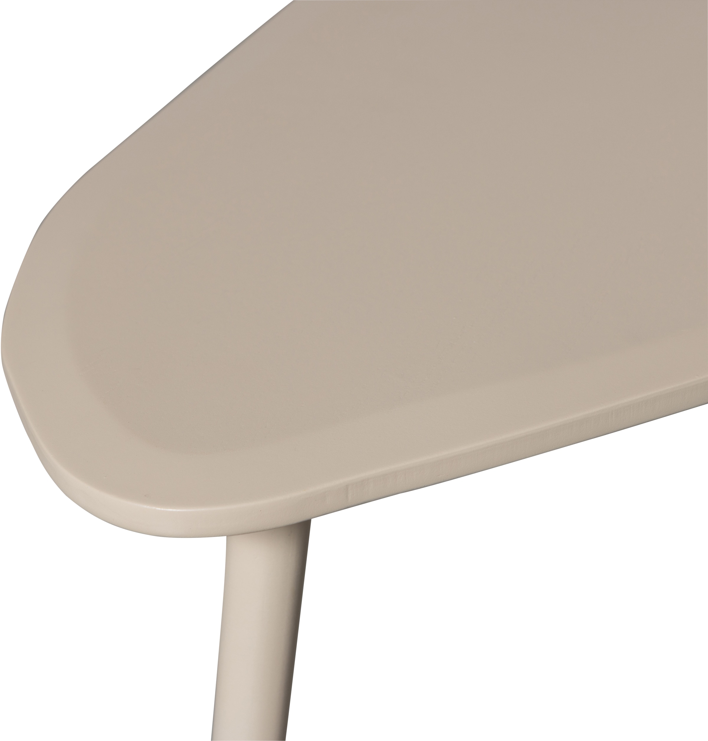 WOOOD Beistelltisch »Davina von MDF mit organischer Tischplatte B 90 x T 50 x H 40 cm« Set, 2 Stk. tlg. 2er-Set, Tragkraft je 5 kg, Bein-/Tischkombination frei wählbar