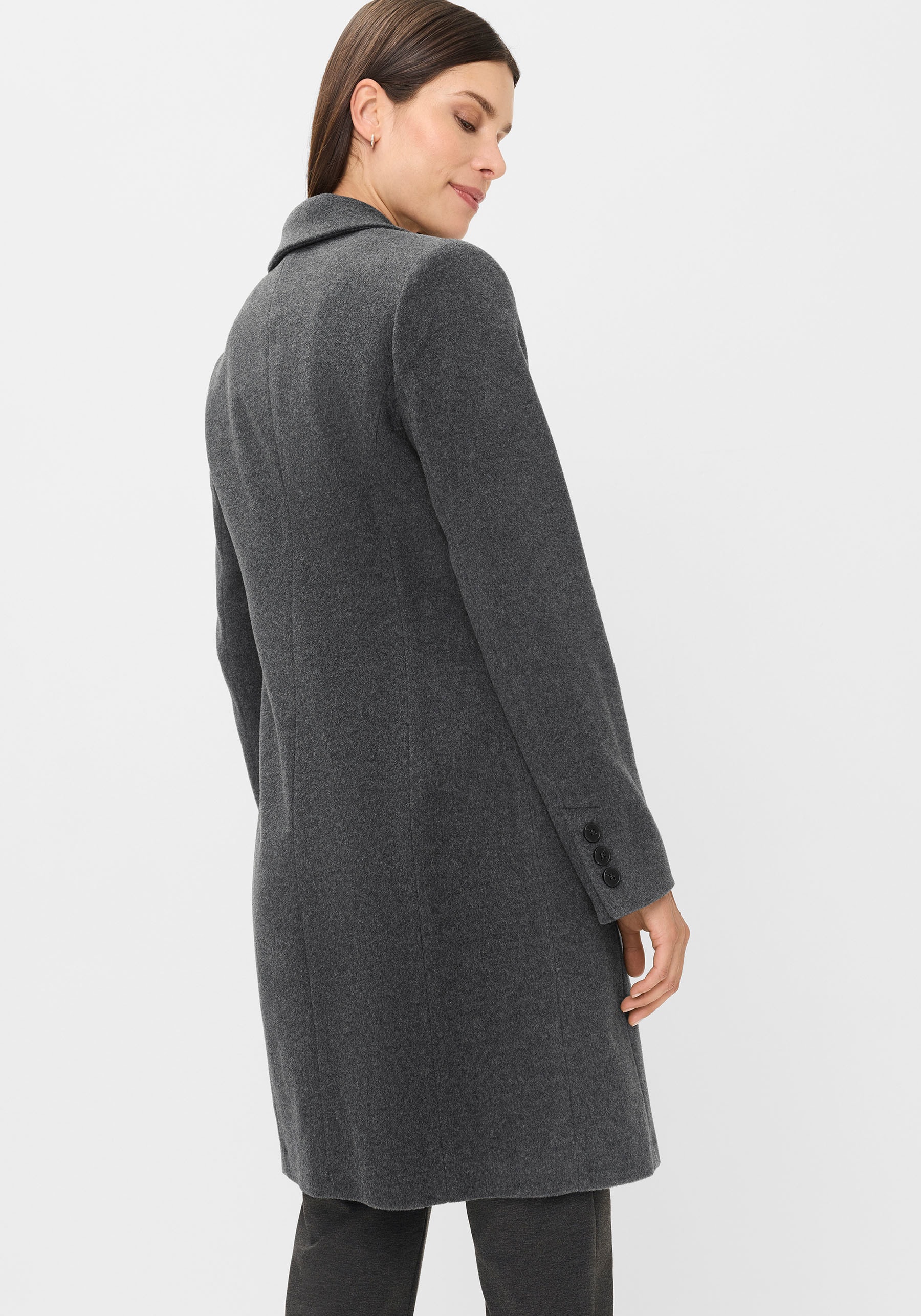 Fuchs Schmitt Manteau en laine »Wollkurzmantel« mit Reverskragen