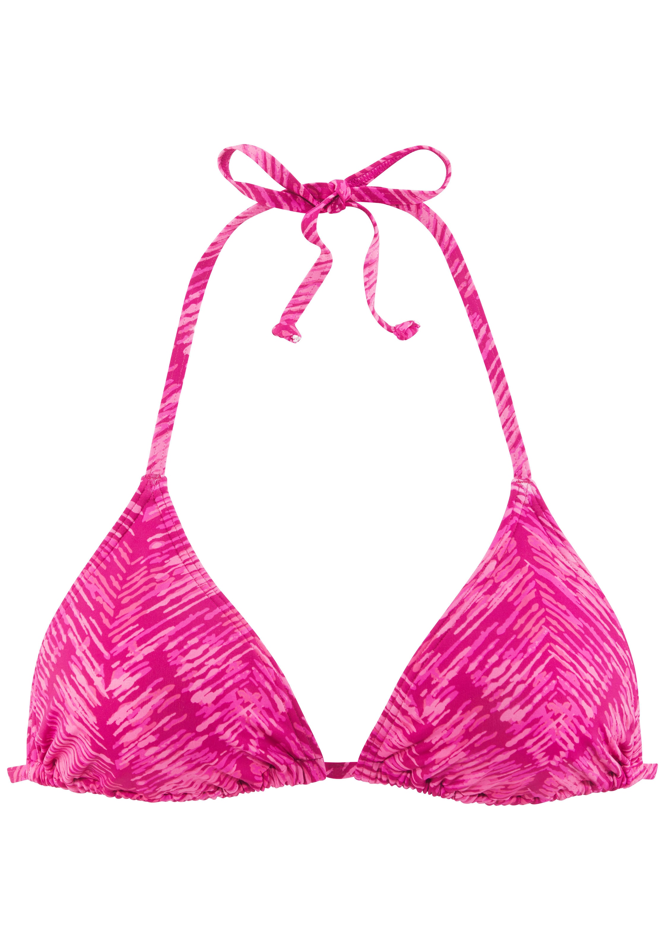 JETTE Triangel-Bikini-Top »Floretta«, in Ton in Ton-Harmonie
