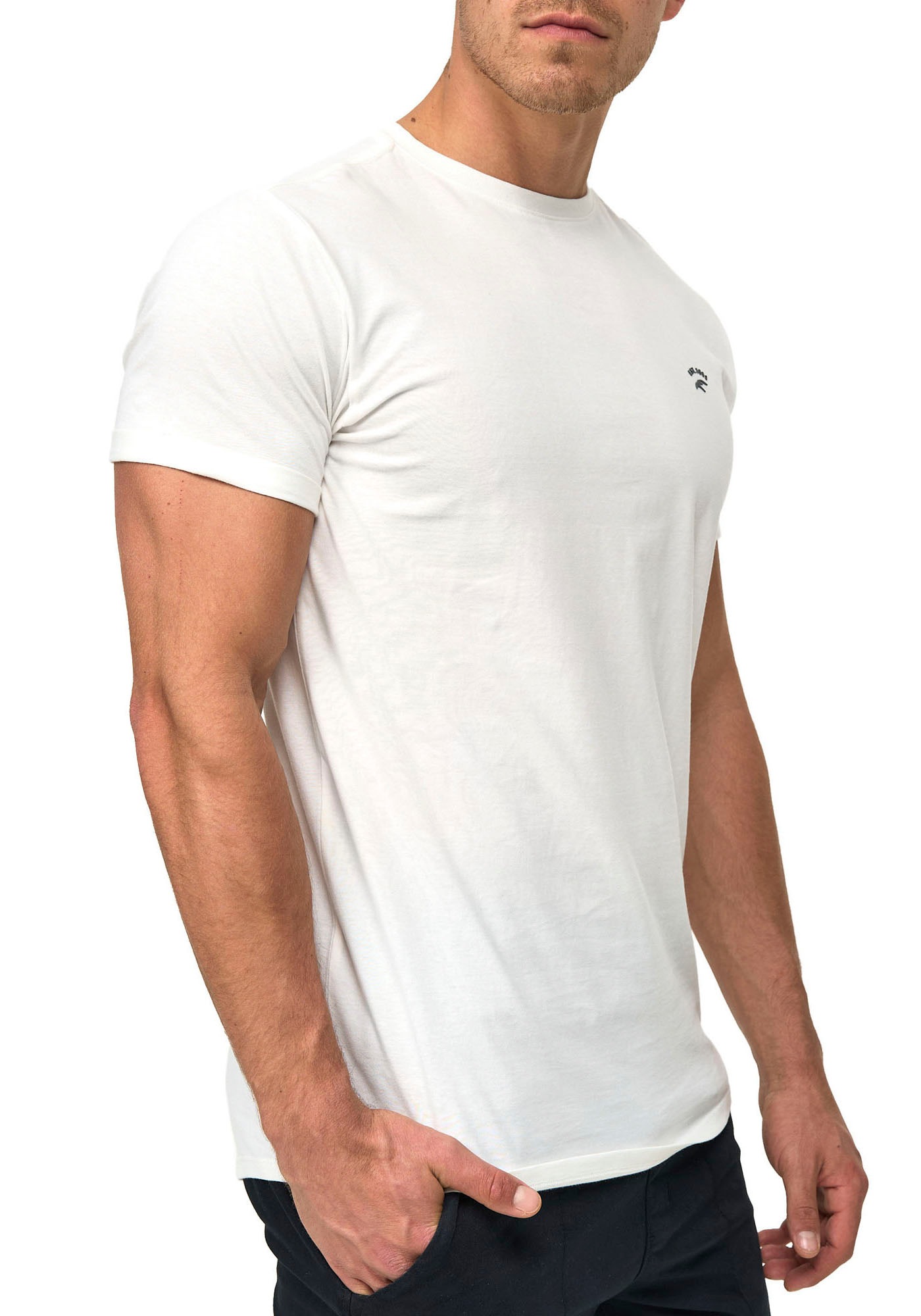 Indicode Rundhalsshirt »INKloge«