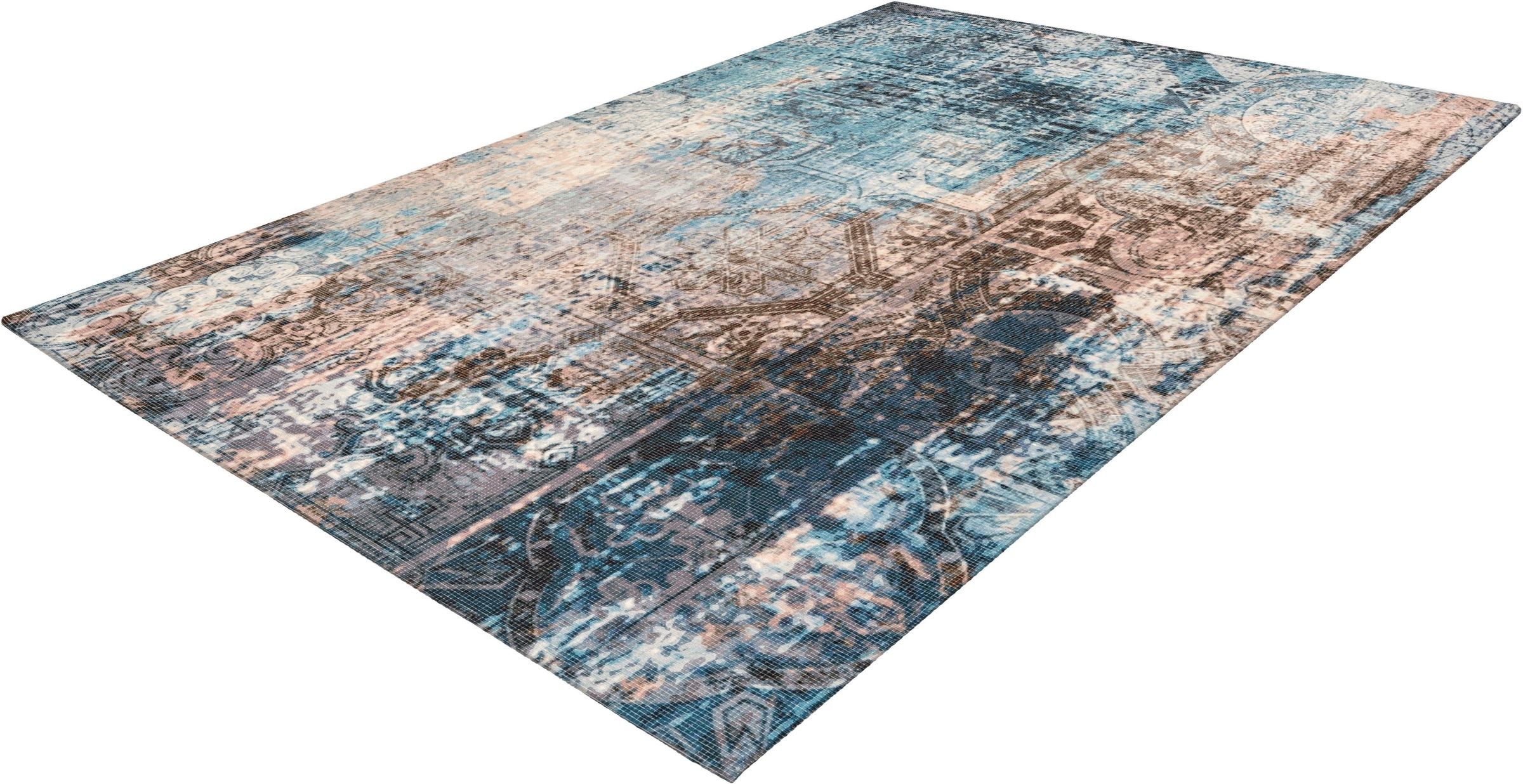 Image of calo-deluxe Teppich »Emin 800«, rechteckig, 10 mm Höhe, reine Baumwolle, Wohnzimmer bei Ackermann Versand Schweiz