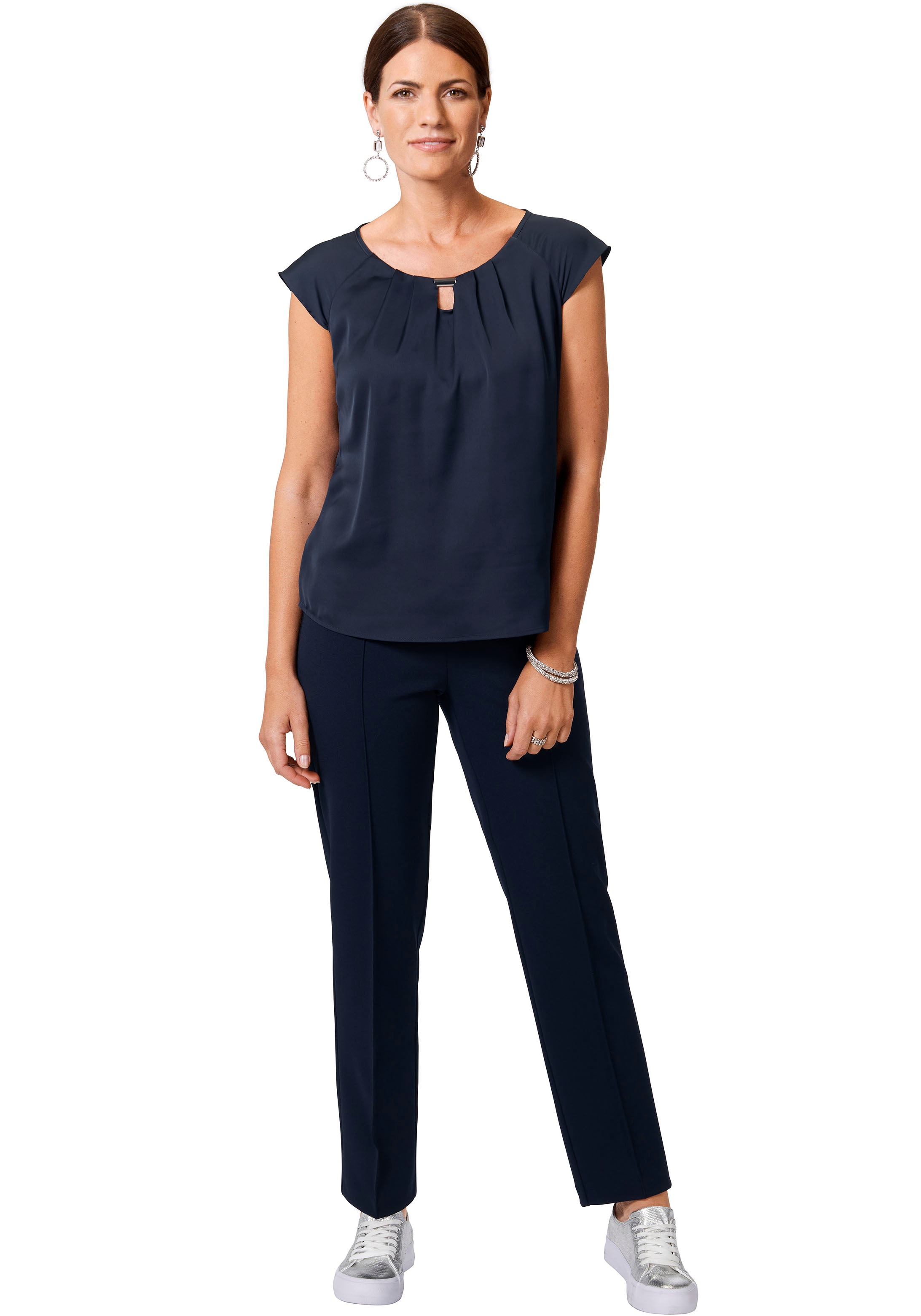 HERMANN LANGE Collection Shirttop »SOPHIE«, mit Detail am Ausschnitt