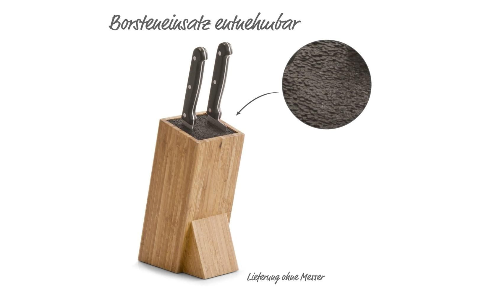 Image of Zeller Present Messerblock "15,5 x 10,5 x 25,5 cm"