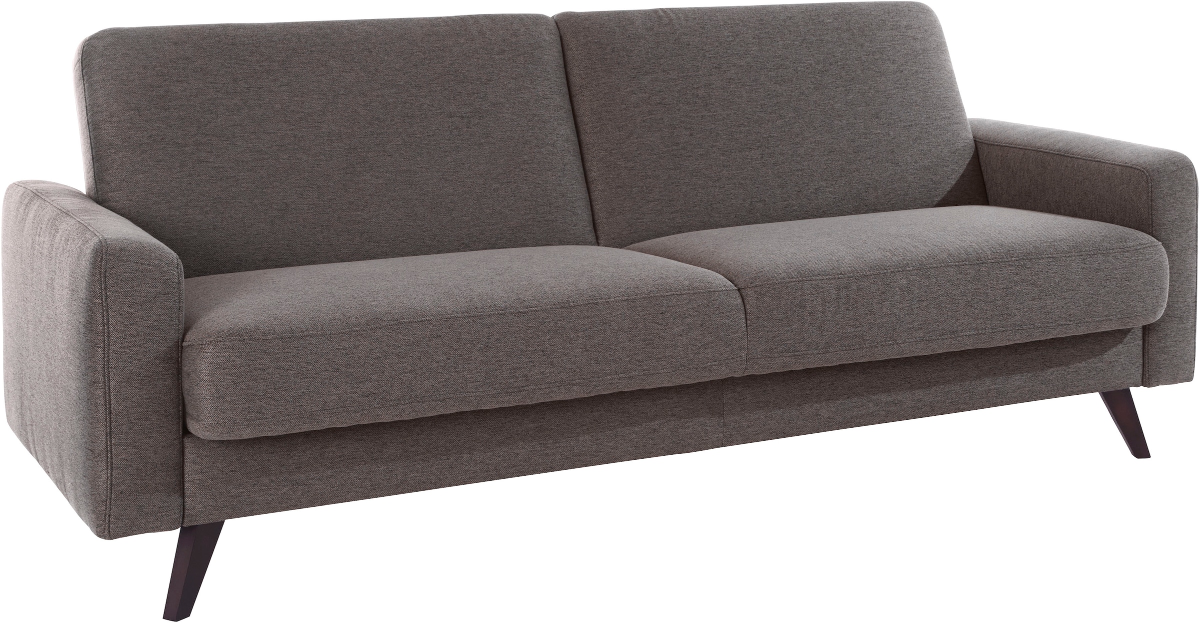 exxpo - sofa fashion 3-Sitzer »Samso, elegant und bequem, toller Sitzkomfort, Schlafsofa« Kippcouch, inklusive Bettfunktion und Bettkasten, Komfortsitzhöhe 49cm