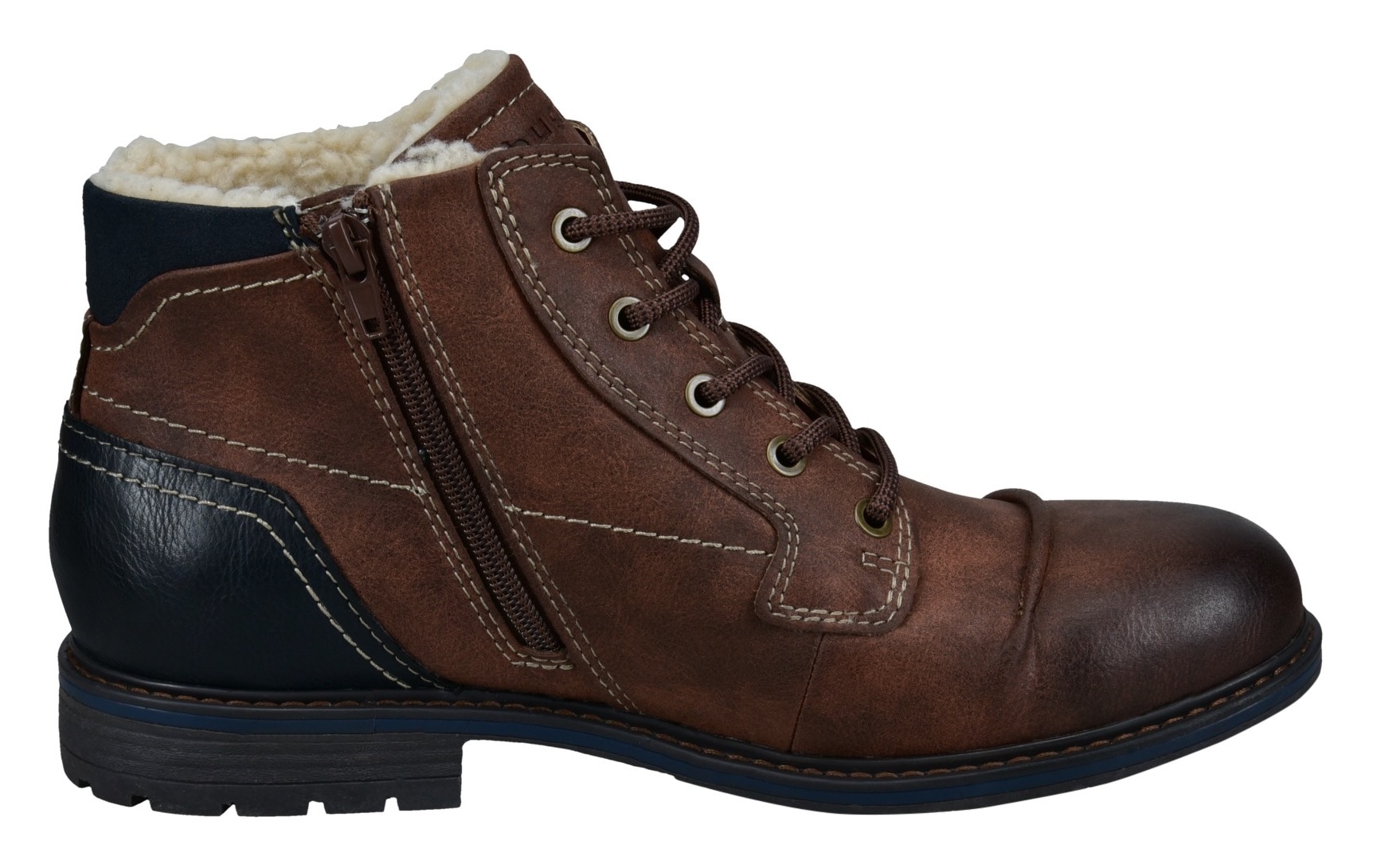 bugatti Winterboots, Boots, Schnürboots, Workerboots mit Innenreissverschluss