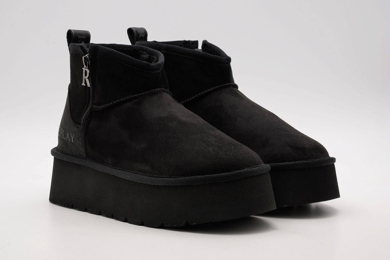 Image of Replay Winterboots "CHIC ZIP" Plateauboots, Stiefelette mit Anziehlasche und Reissverschluss