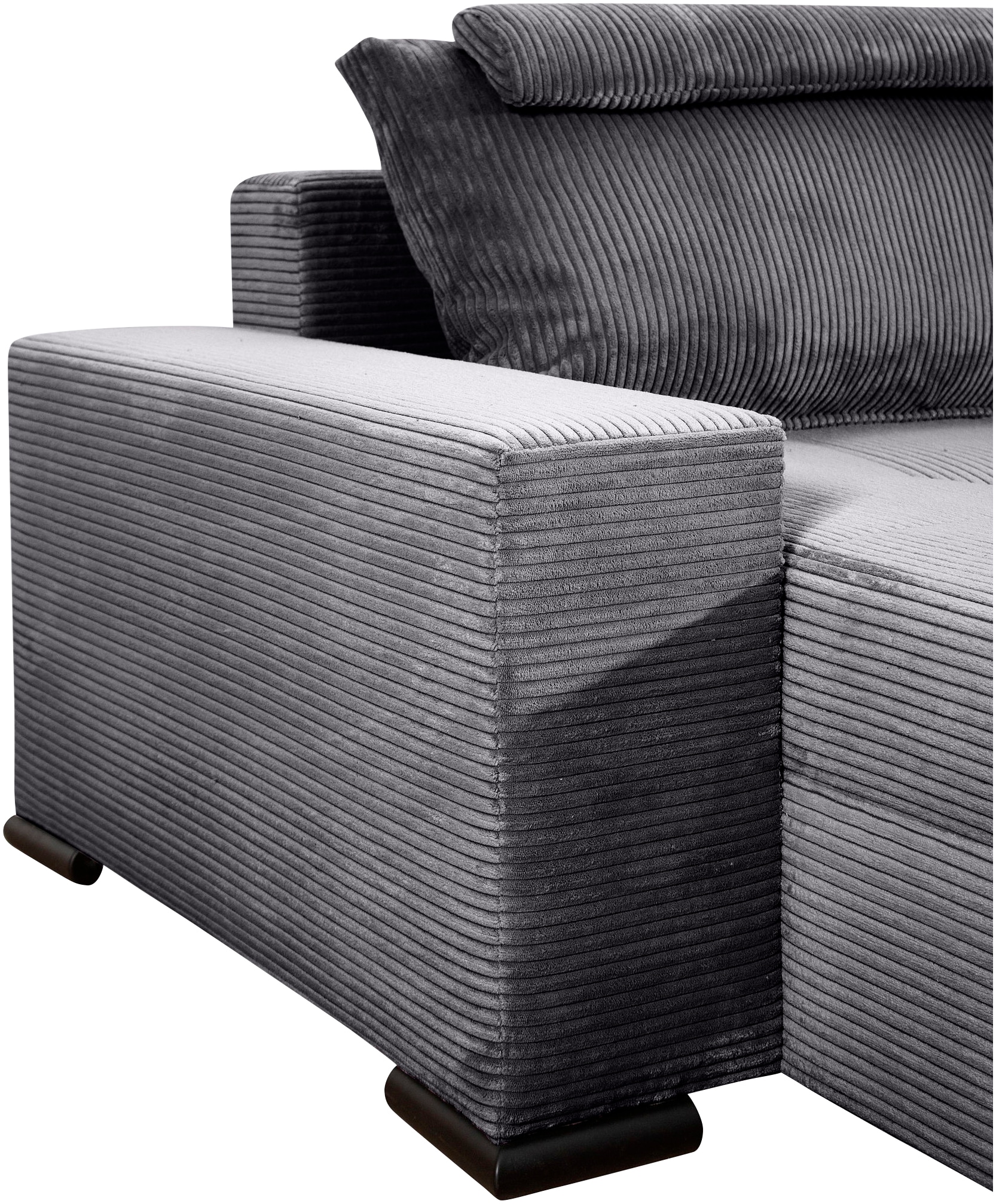 COLLECTION AB Wohnlandschaft »XXXL-Josy Relax U-Form Breite 352 cm, mit 2 gleich grossen Recamieren«, inkl. Bettfunktion, Bettkasten, mit 4 Rückenkissen in zwei Grössen