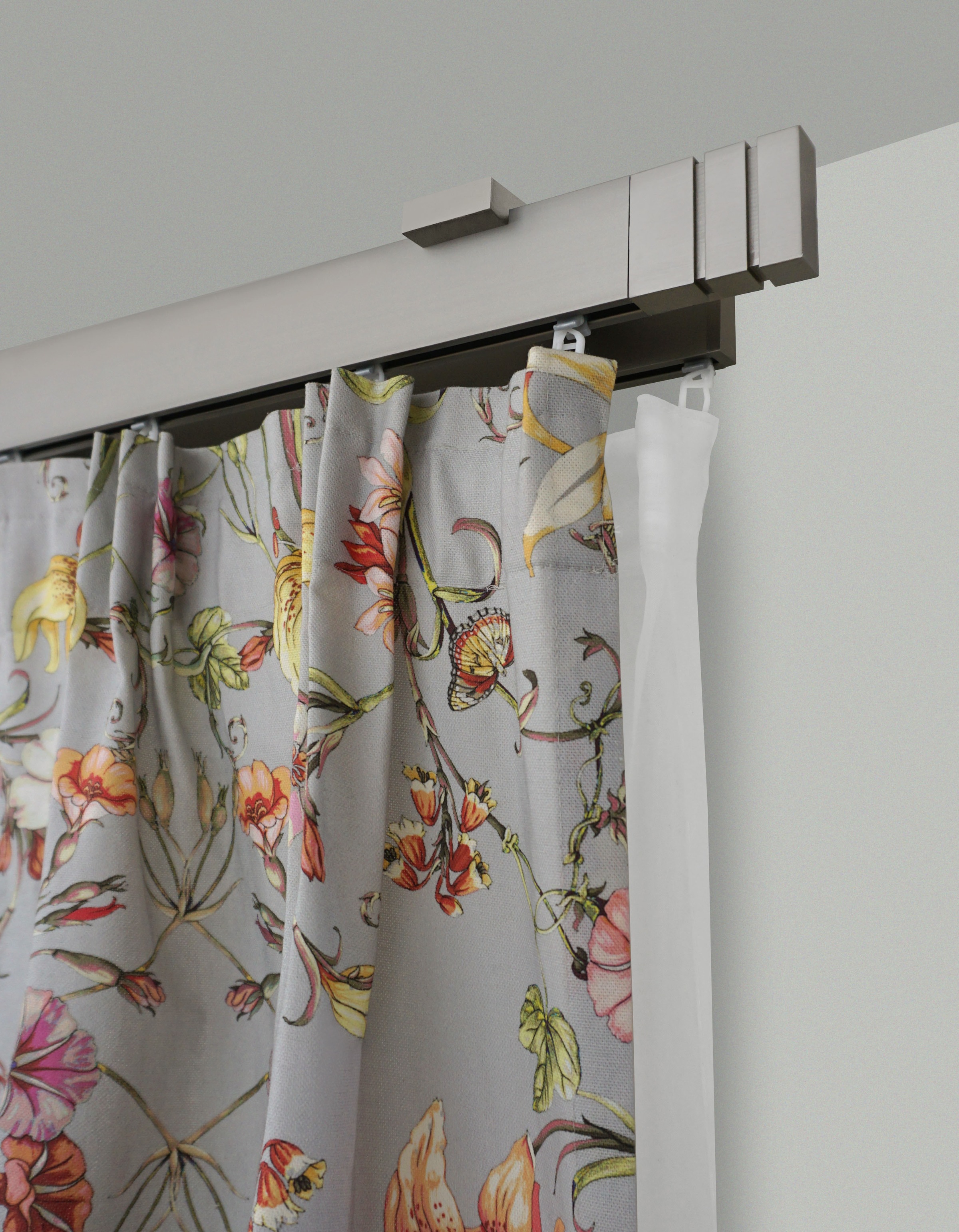 Image of GARESA Gardinenstange »Flat«, 2 läufig, Wunschmasslänge bei Ackermann Versand Schweiz