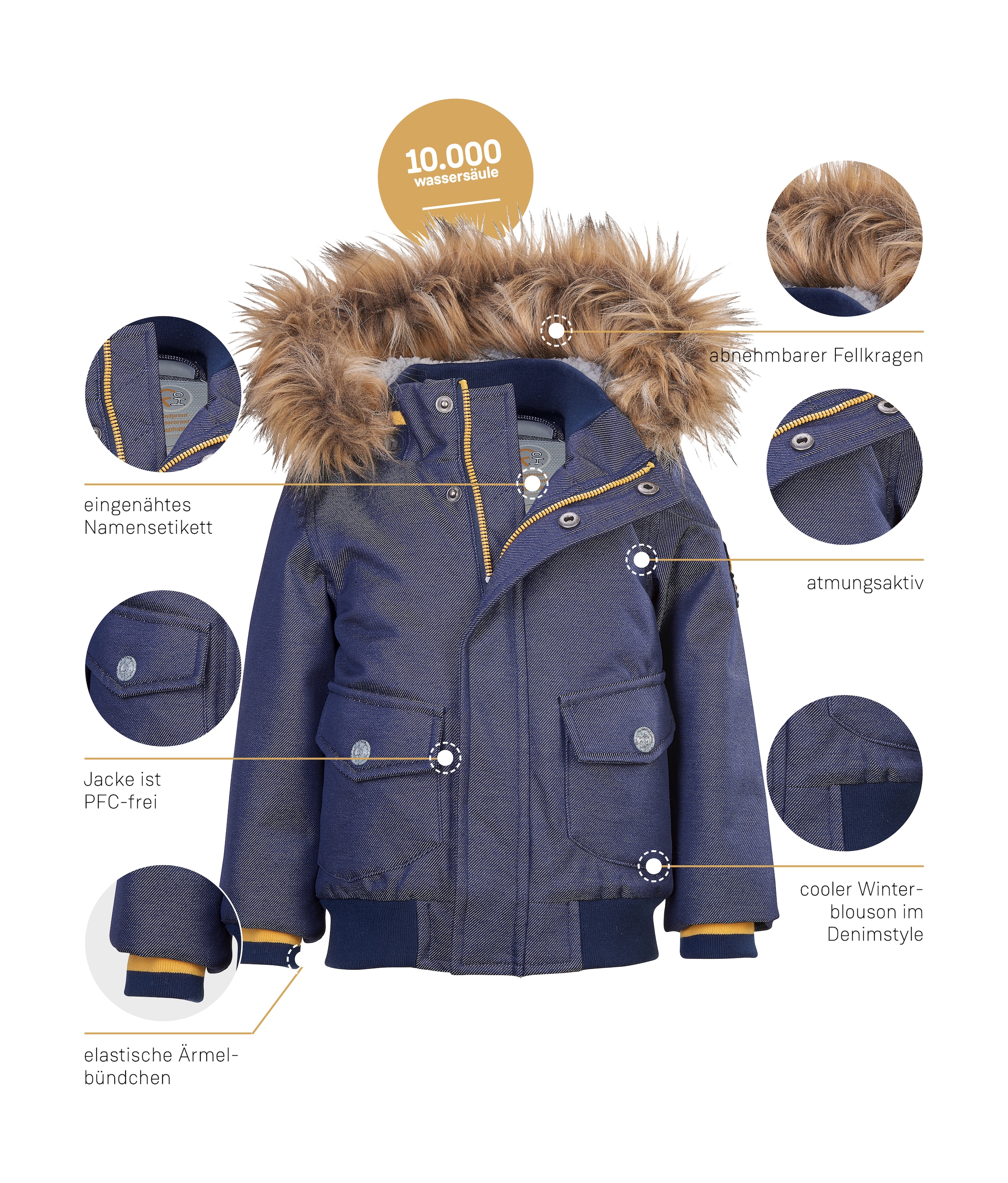 first instinct by killtec Winterjacke »FIW 5 MNS BLSN«