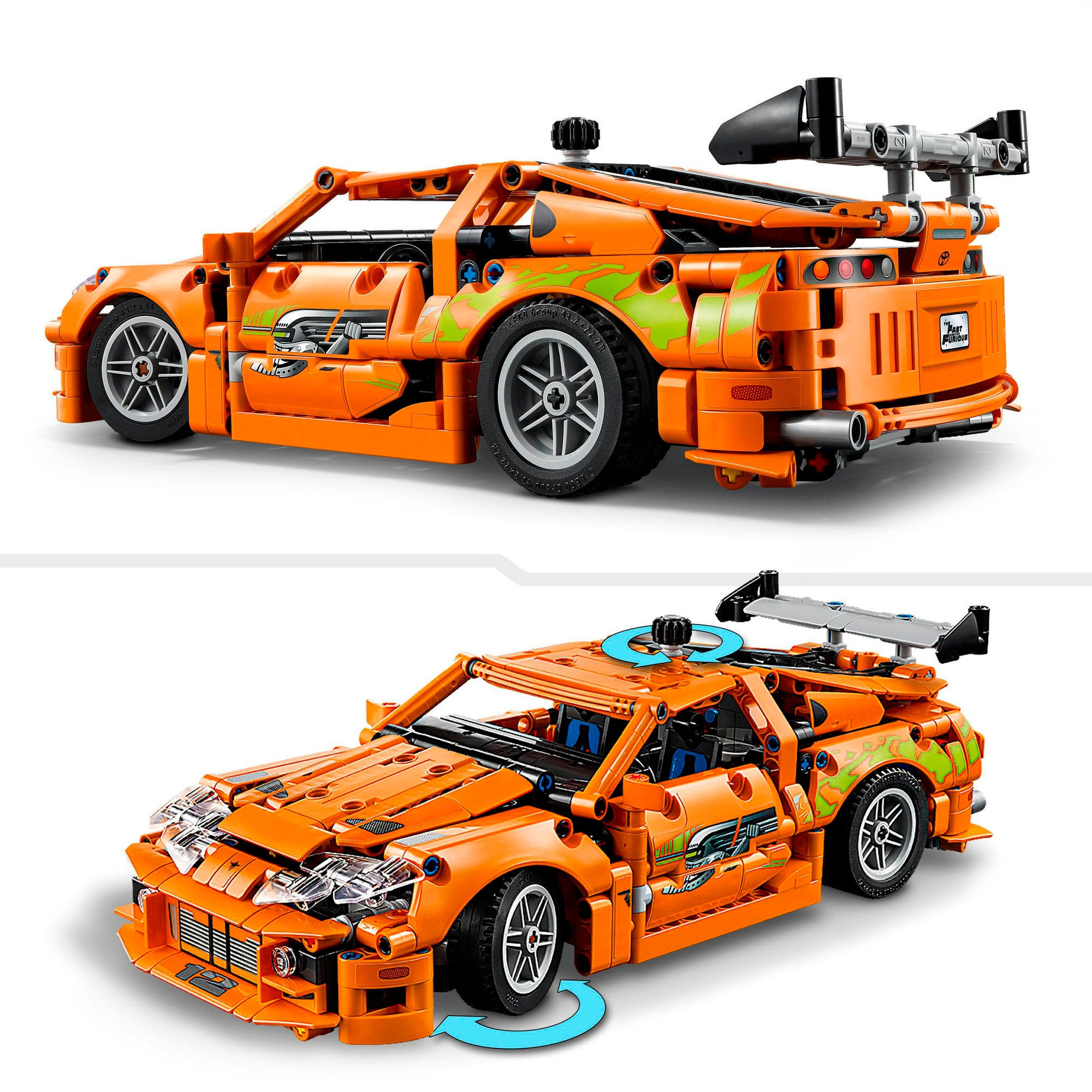LEGO® Pions de construction »Fast and Furious Toyota Supra MK4 (42204), LEGO® Technic« Made in Europe