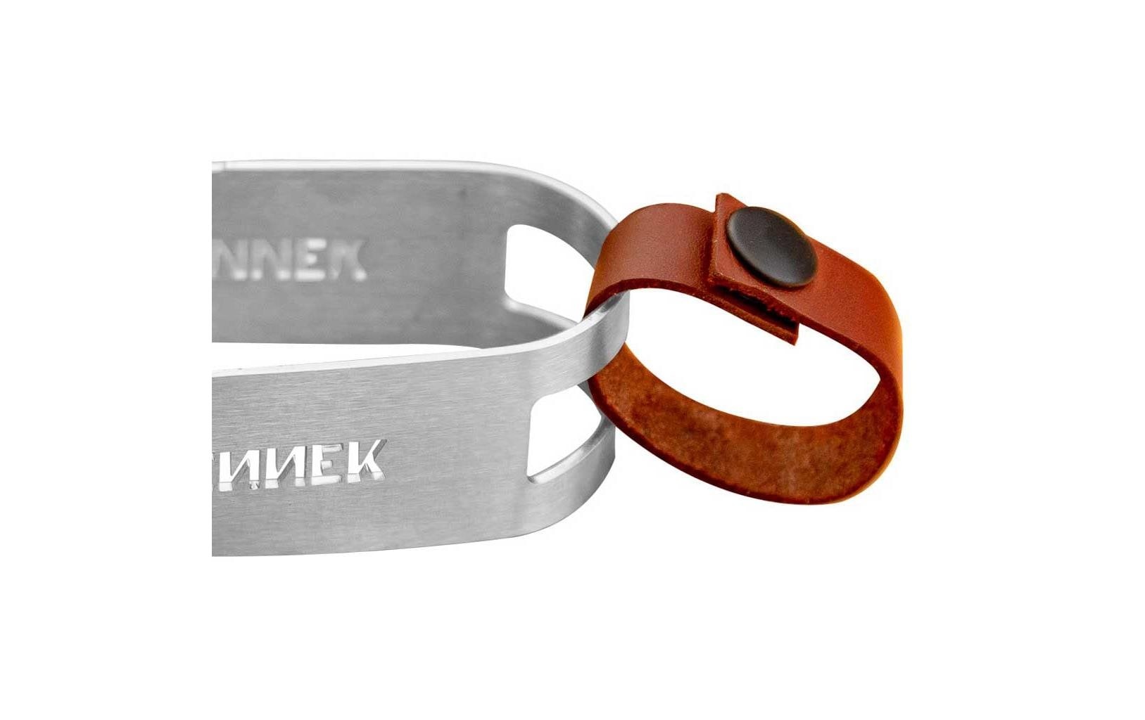 Fennek Grill Grillzange »gross Silberfarben«
