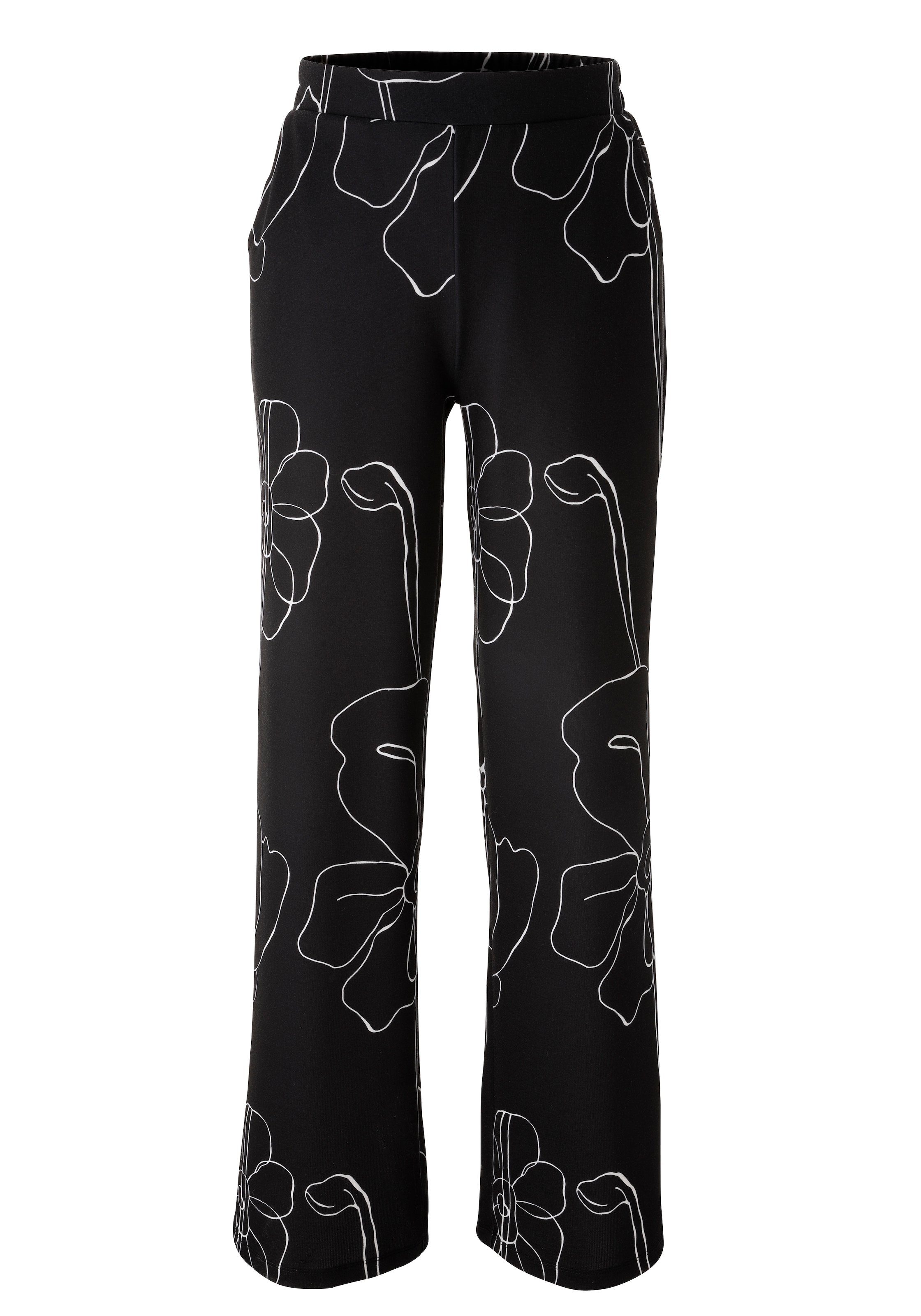 Aniston SELECTED Schlupfhose, mit trendigem Allover-Druck - NEUE KOLLEKTION