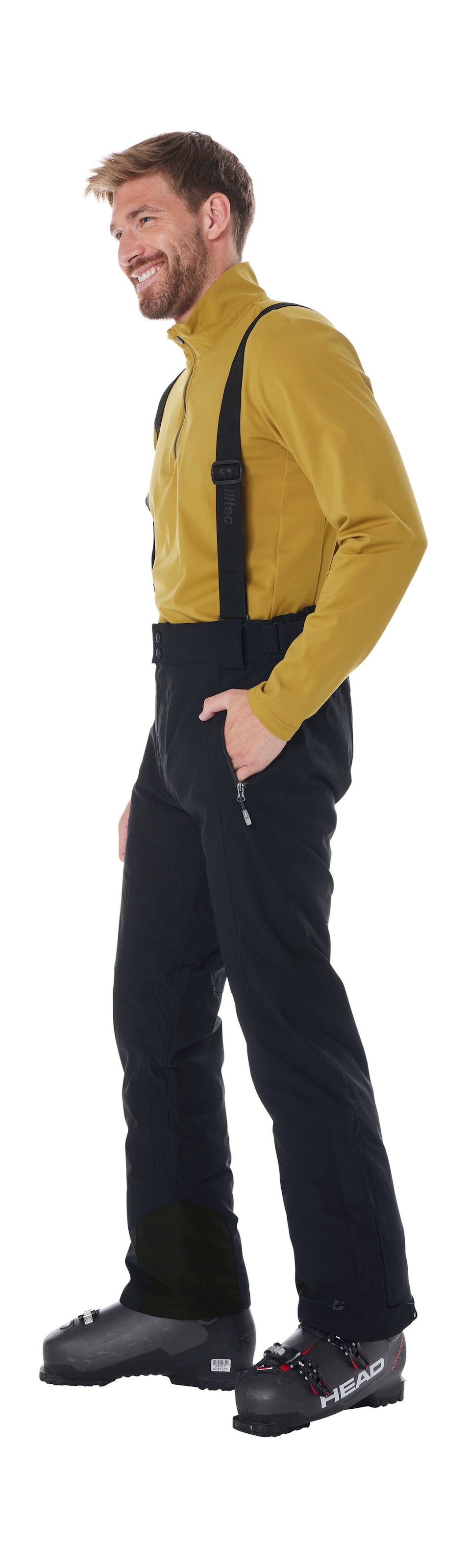 Killtec Pantalon de ski »Enosh«  Imperméable à l'eau et au vent, respirant, taille réglable, protection des bords