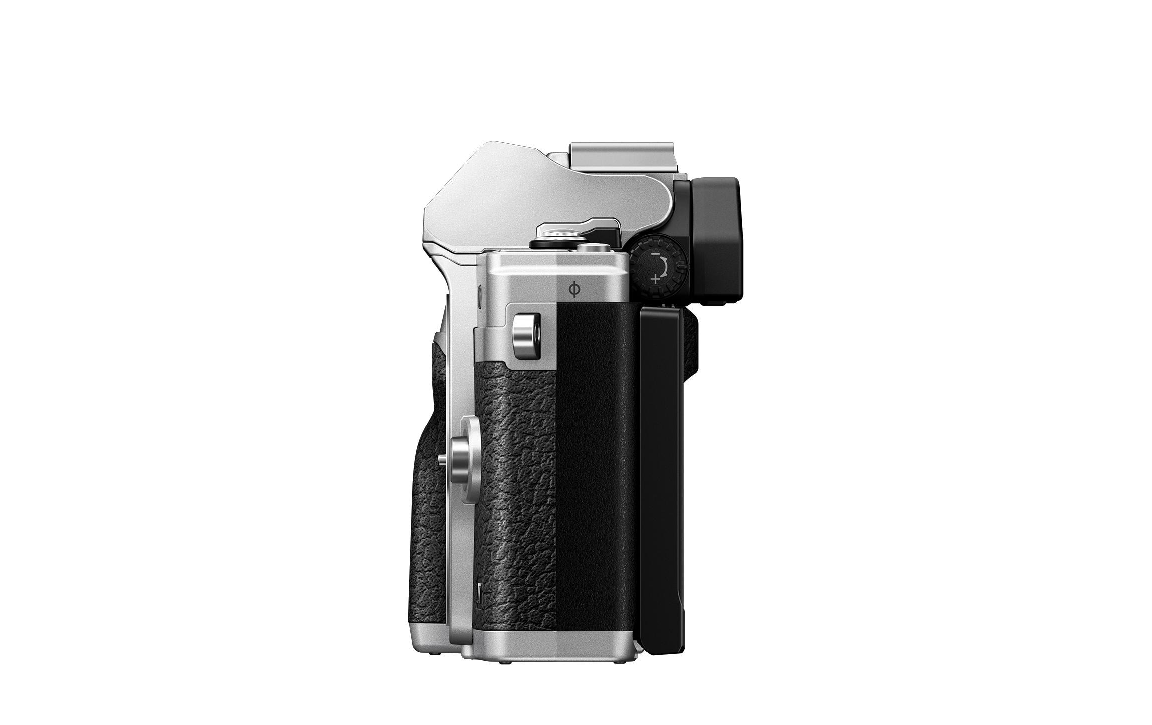 Olympus Kompaktkamera »E-M10 Mark IV Body Silber«, 20,3 MP, WLAN (WiFi)