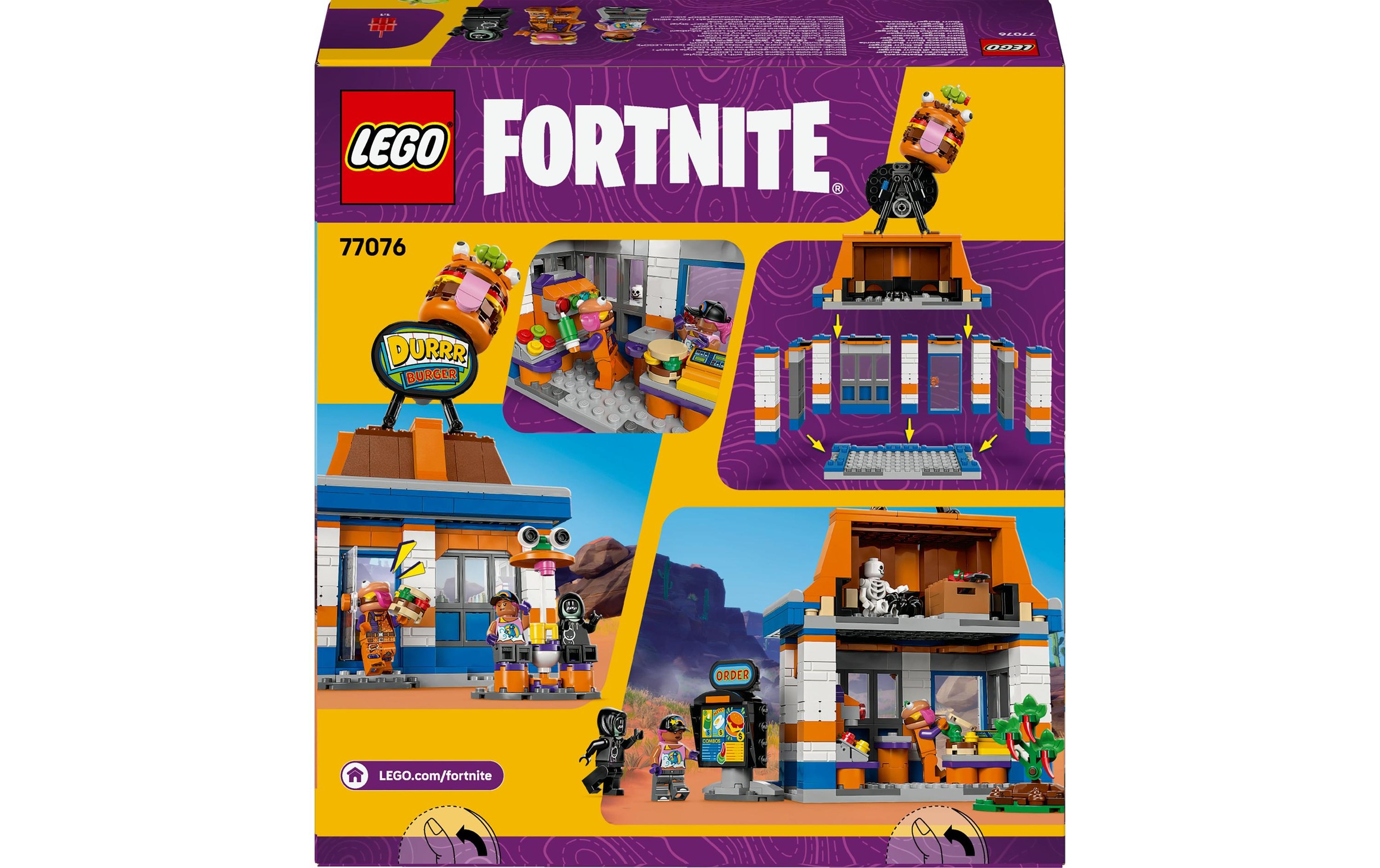 LEGO® Briques de jeu »Fortnite Durrr Burger Restaurant 77076«