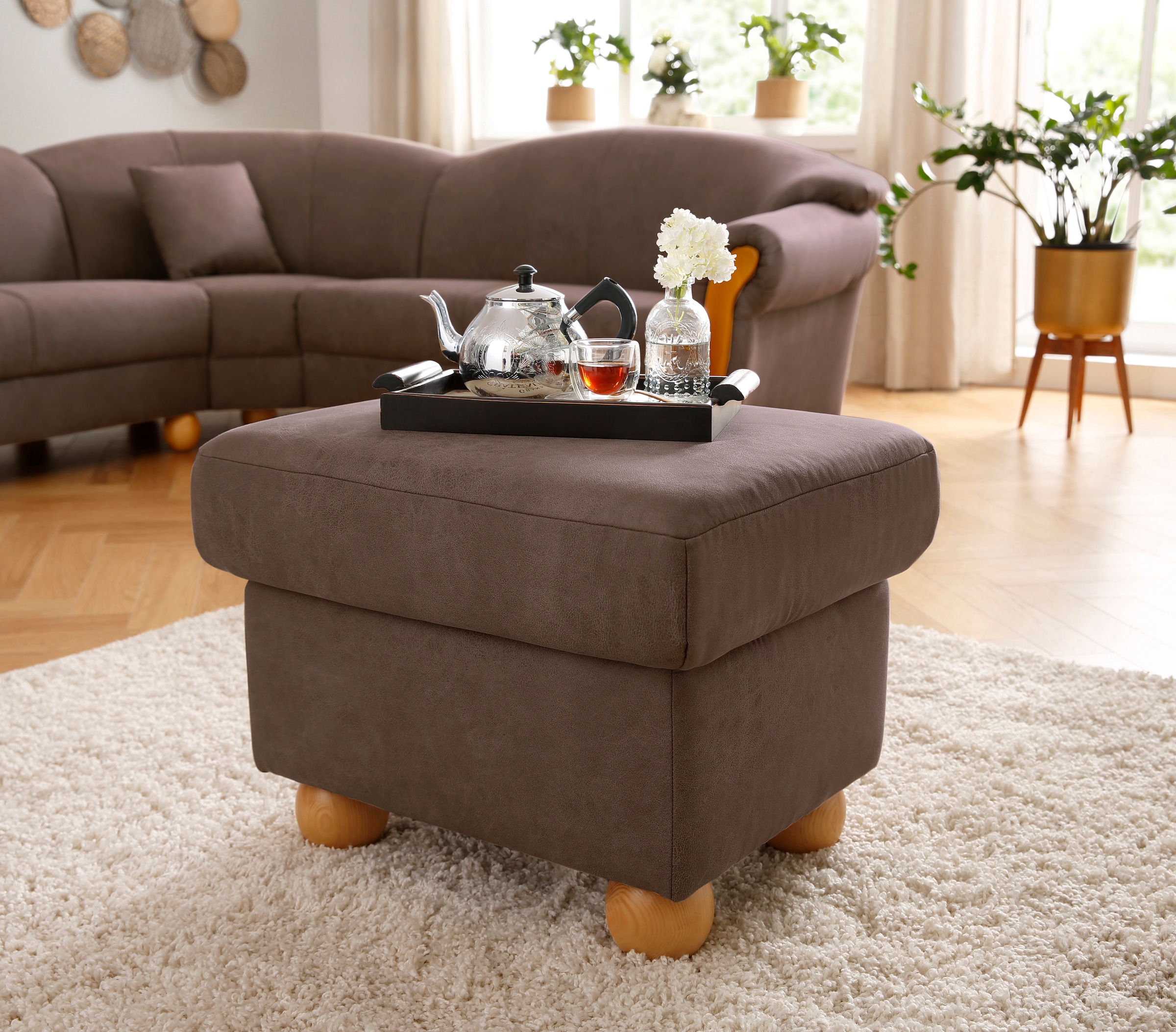 Image of Home affaire Hocker "Milano Vintage"