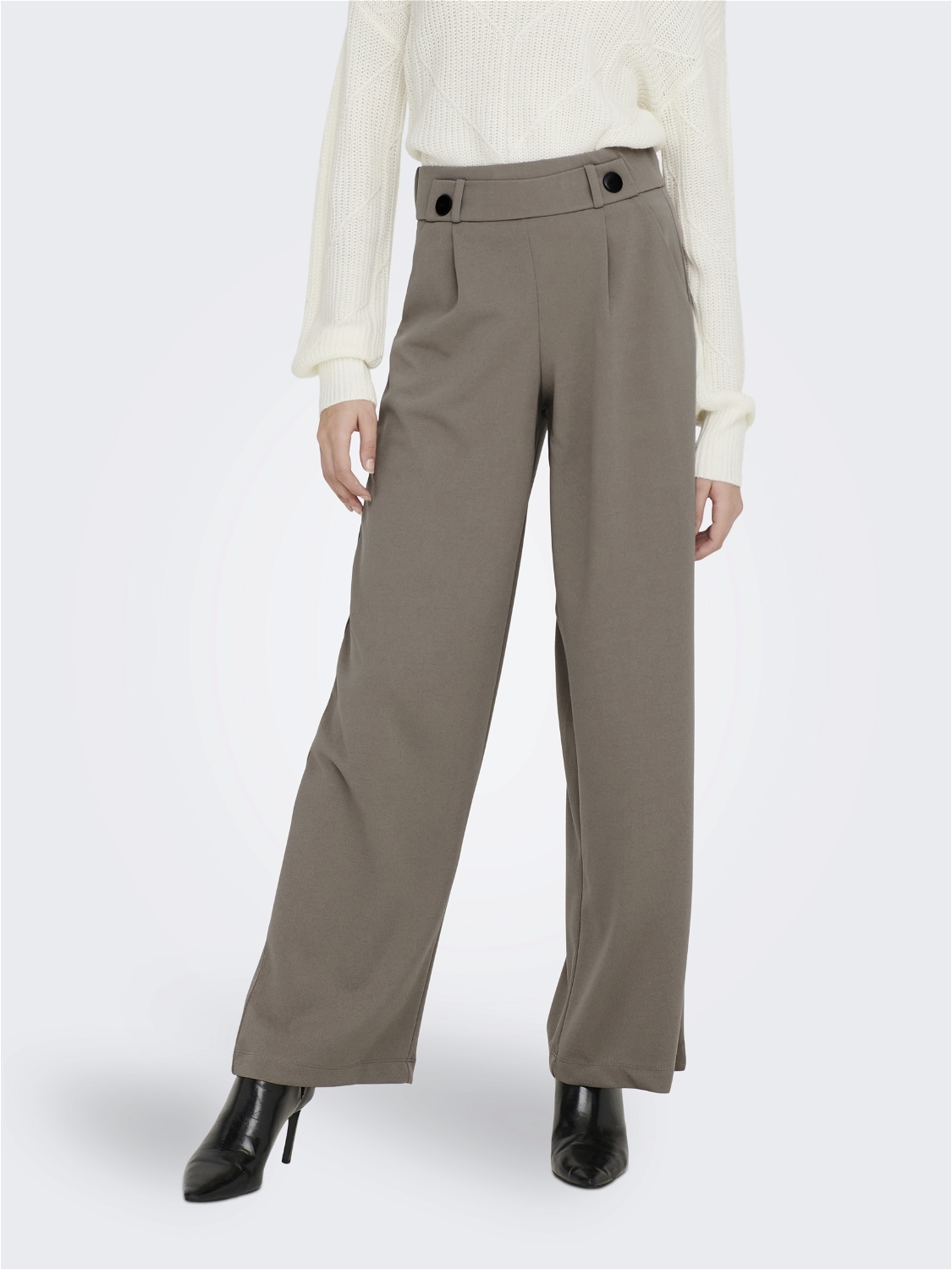 JDY Pantalon en jersey »JDYGEGGO NEW LONG PANT JRS NOOS«  Materialmix