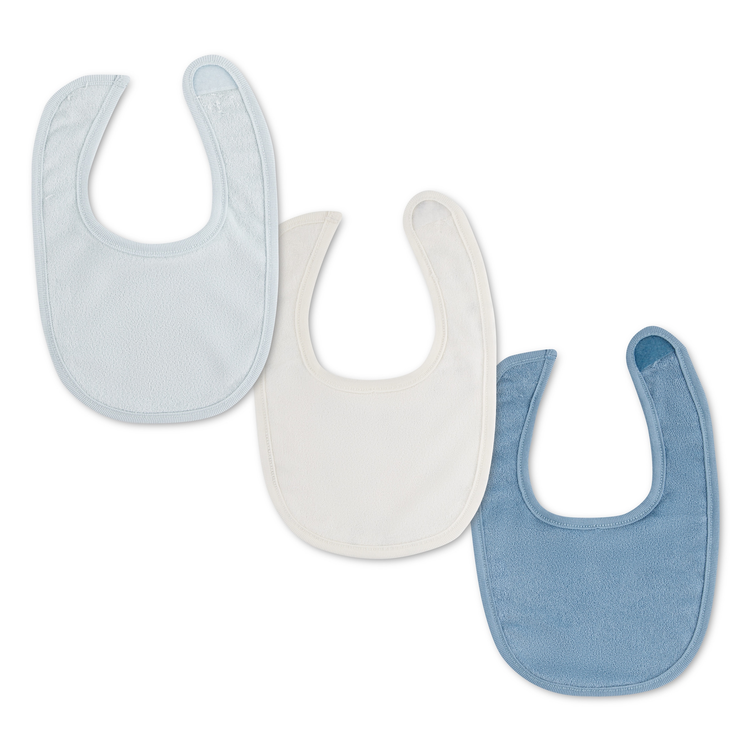 HUGGIES babywear Bavoir »HGHB 3PK BIBS« Paquet, 3 cuis tlg. avec imprimé ourson et fermeture velcro