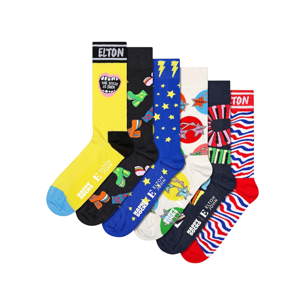 Happy Socks Socken, (Box, 6 Paar)