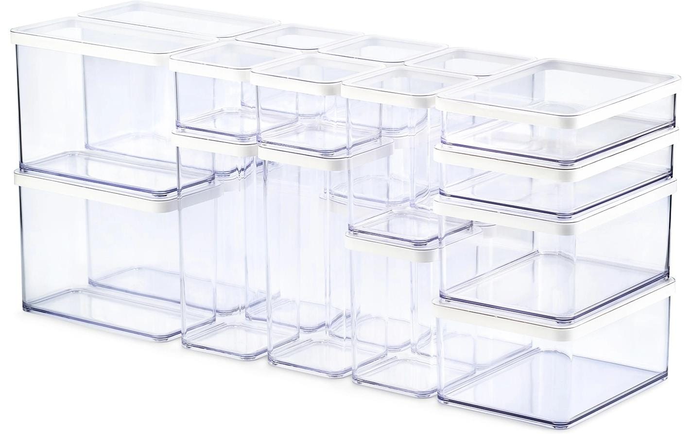 Image of ROTHO Vorratsdose "Set Premium 24 tlg. Loft 27 l"