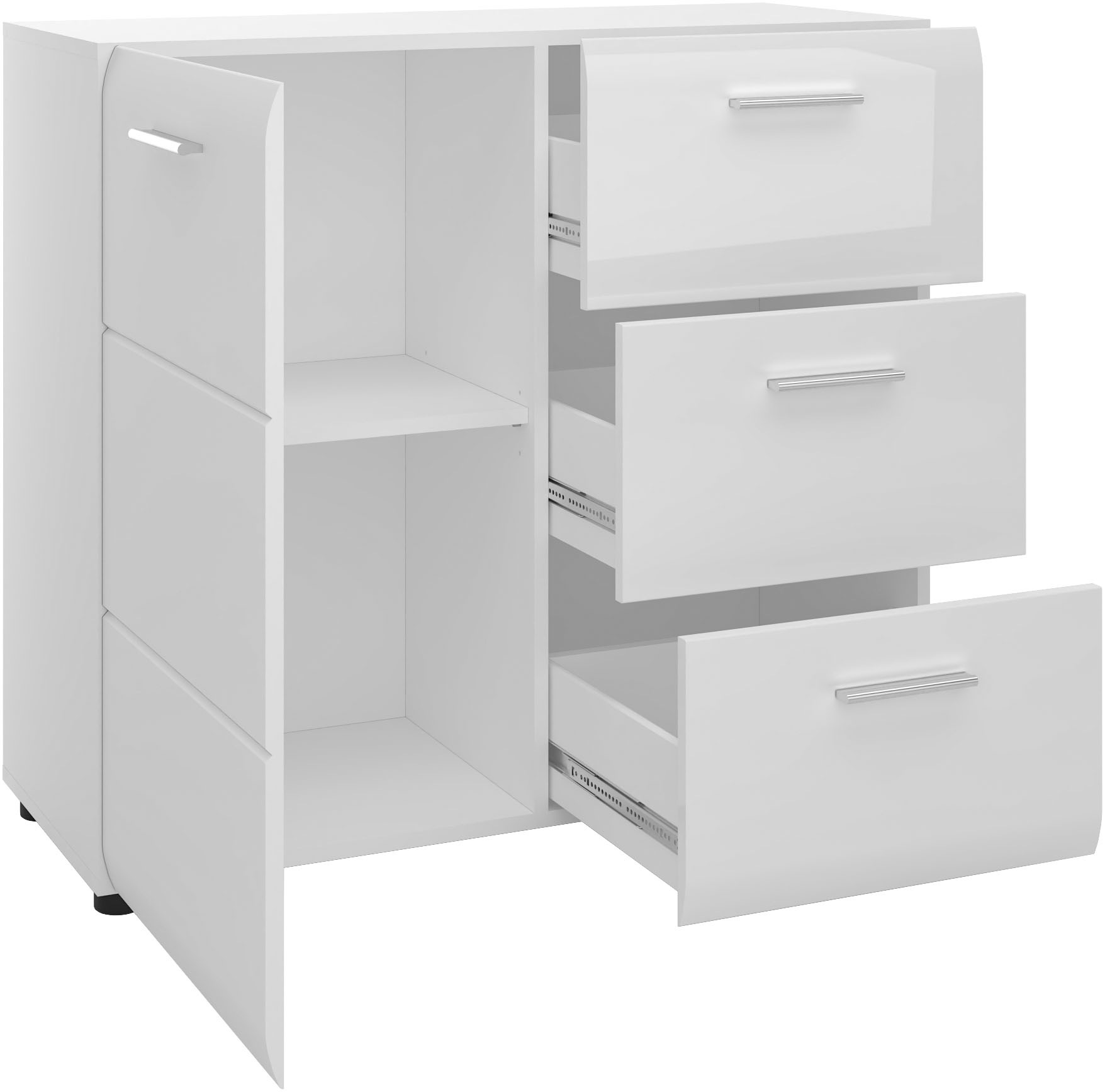 LIVING CHARM Sideboard »Merano« Breite ca. 96 cm