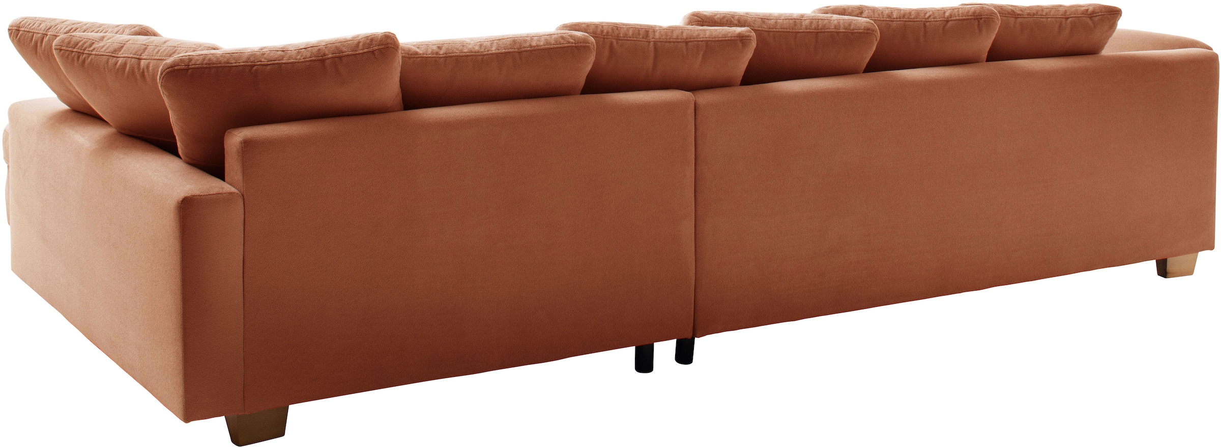 Mr. Couch Ecksofa »Bologna, L-Form, mit Kaltschaum« bis 140 kg pro Sitzplatz belastbar