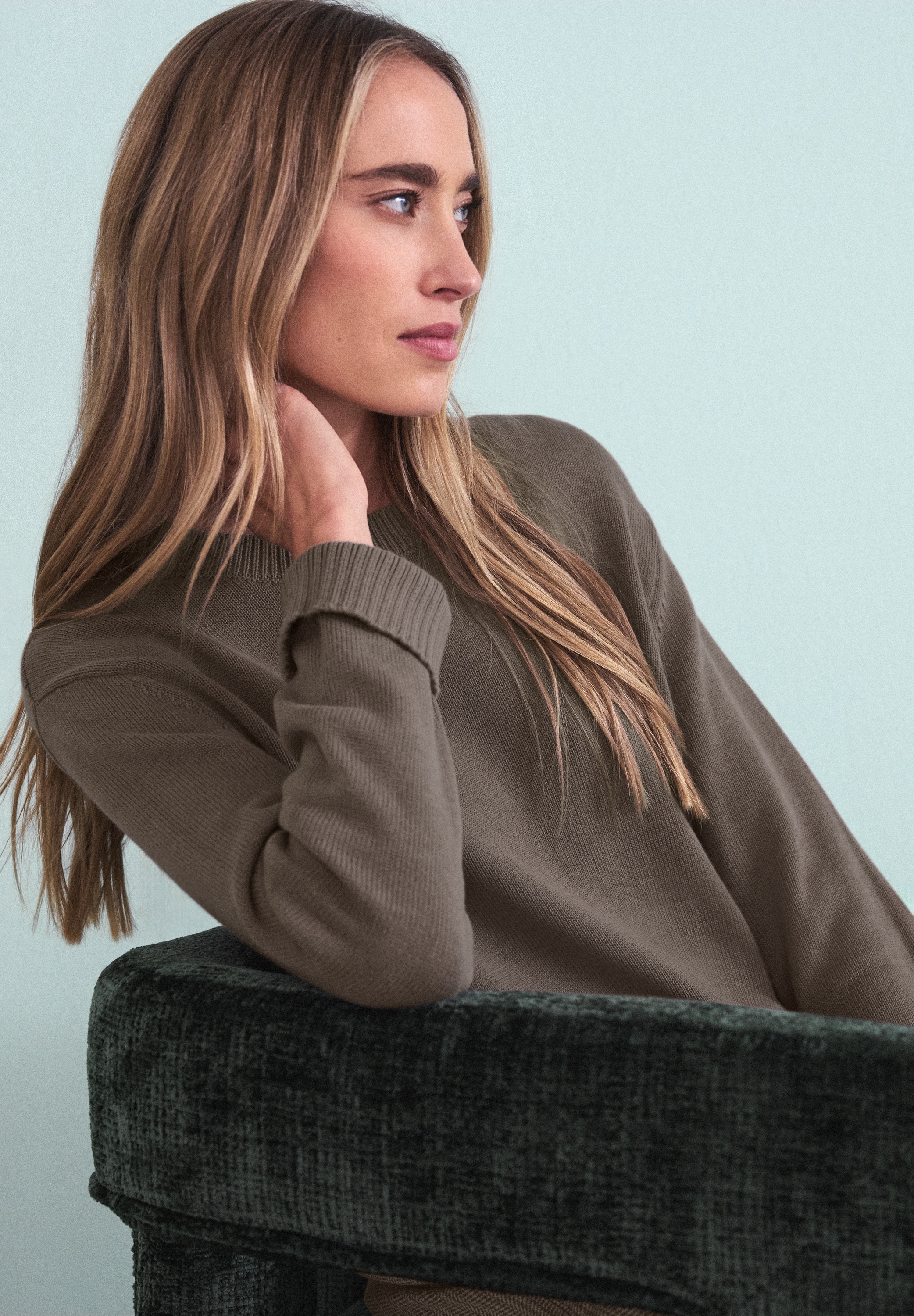 STREET ONE Pull en tricot mit Rundhals