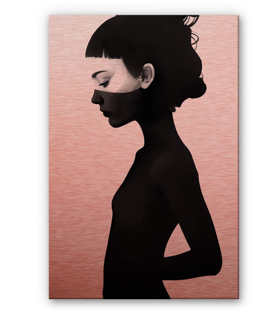 Image of Wall-Art Metallbild »I am not here Metallschild«, (1 St.) bei Ackermann Versand Schweiz