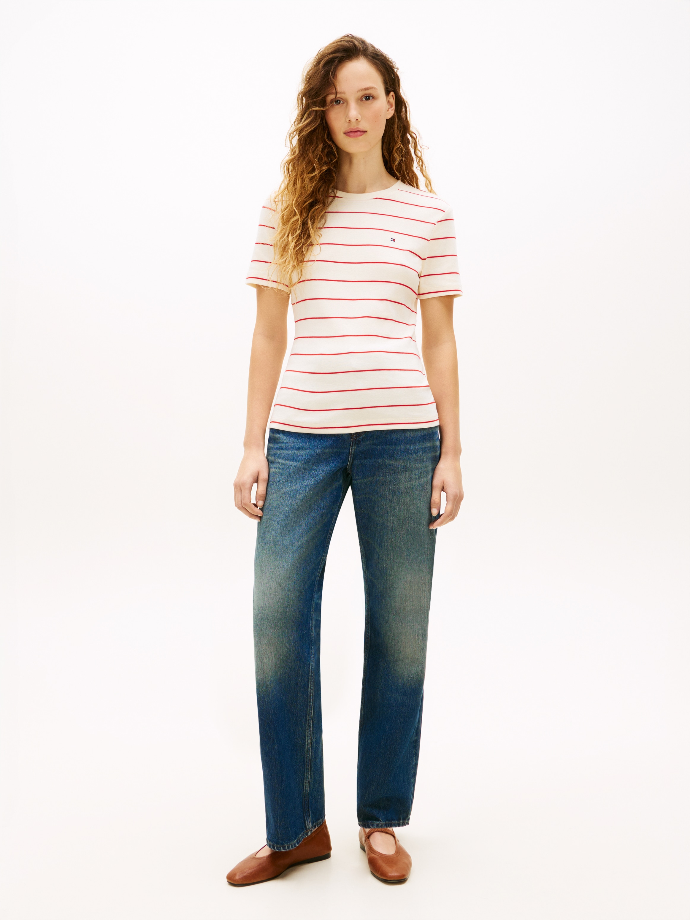 Tommy Hilfiger T-Shirt »SLIM CODY C-NK« Baumwolle, slim fit