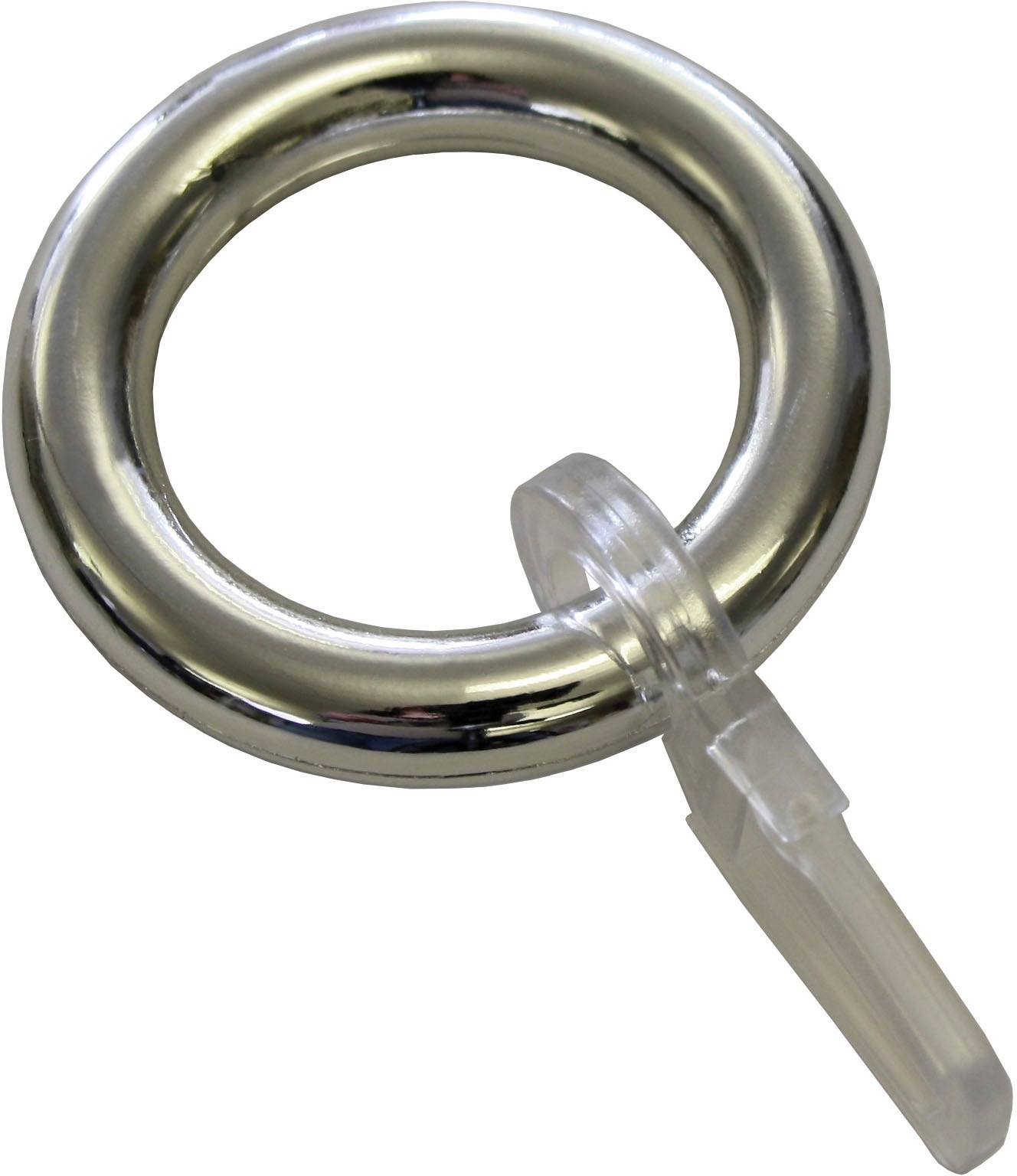 Image of GARDINIA Gardinenring »Gardinenringe mit Faltenlegehaken«, (10 St.), Serie Vitragestangen/Caféhausstangen bei Ackermann Versand Schweiz