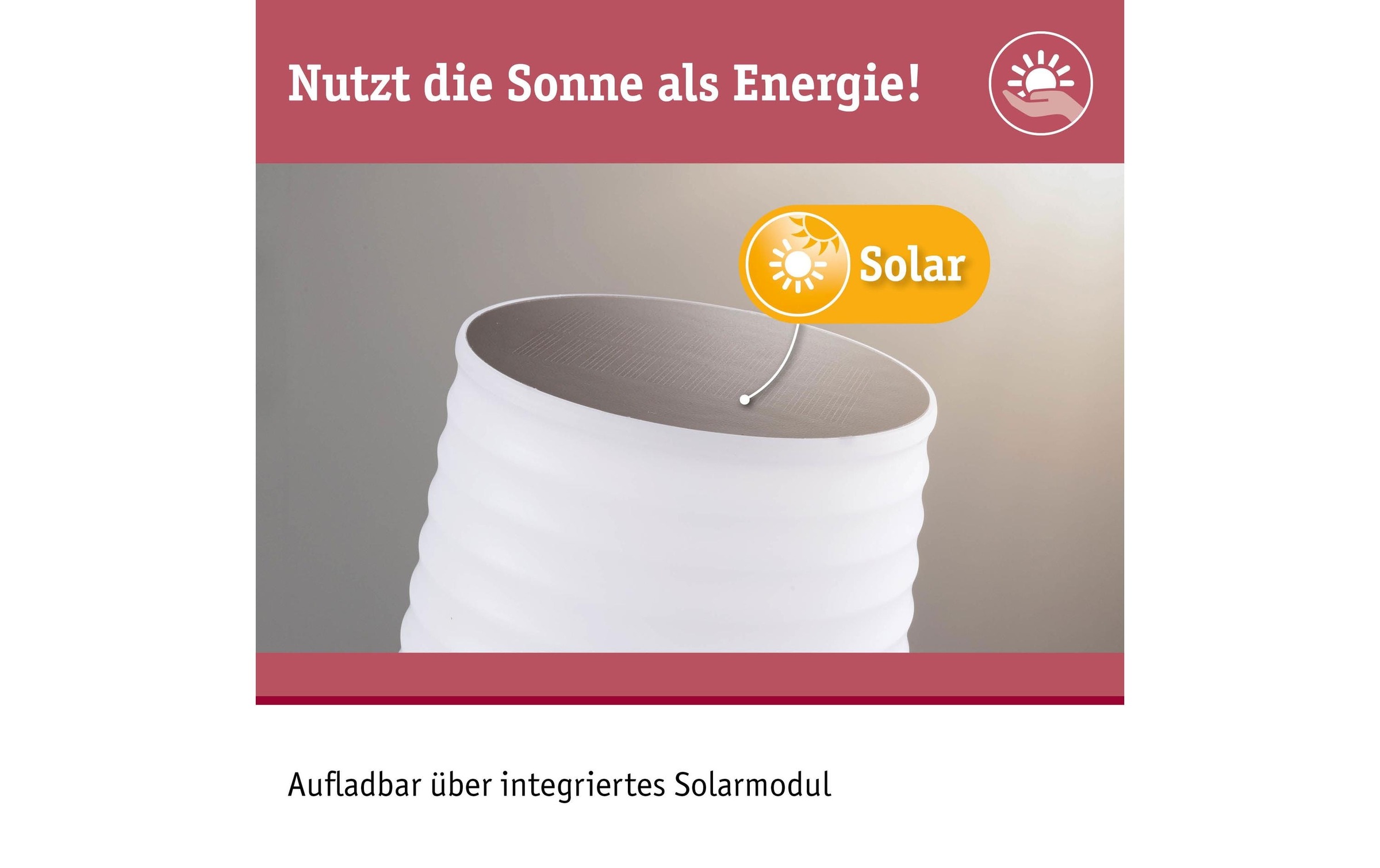 Paulmann Tischleuchte »Solar LED Ilanga«