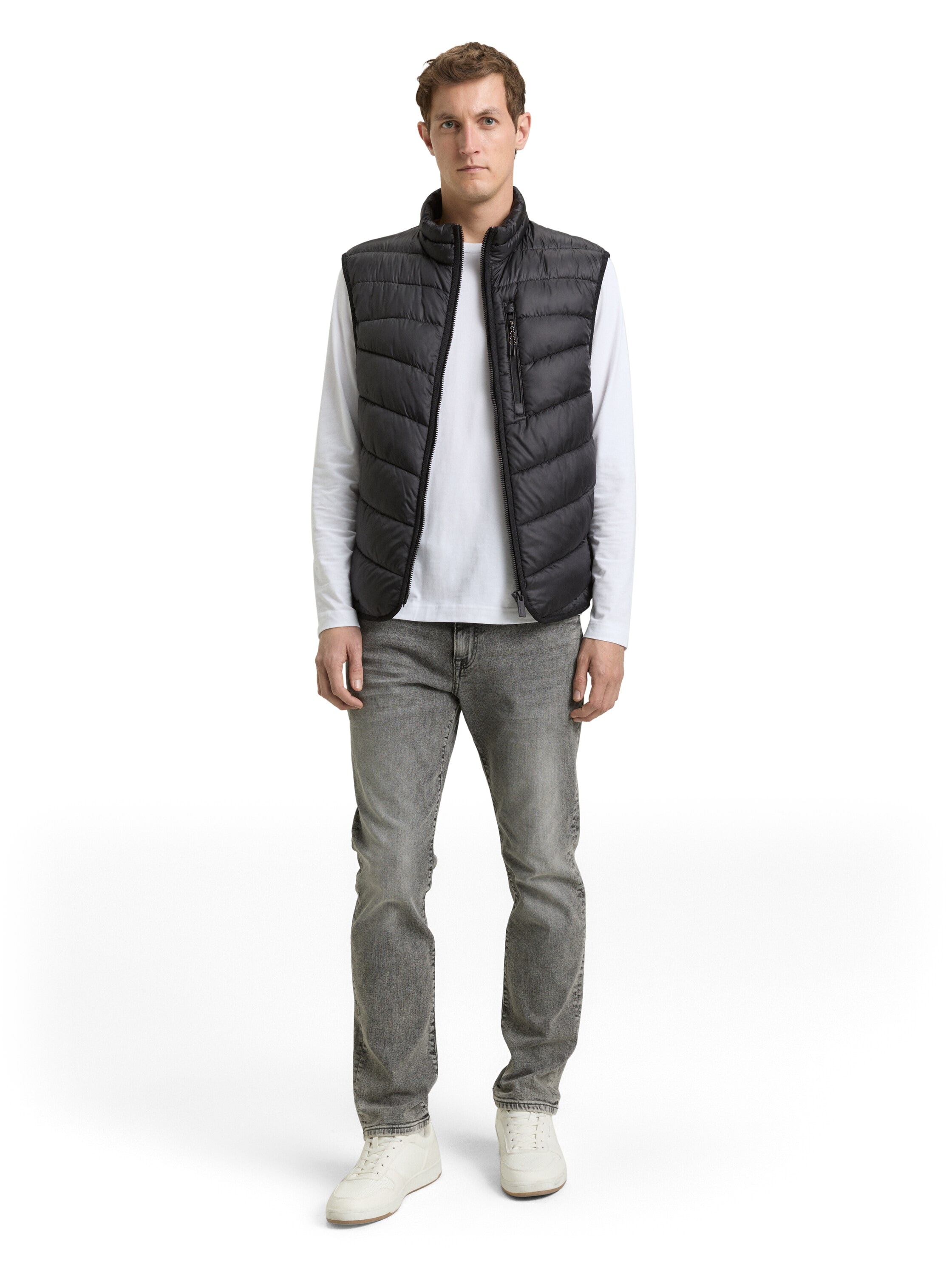 TOM TAILOR Gilet matelassé mit Taschen