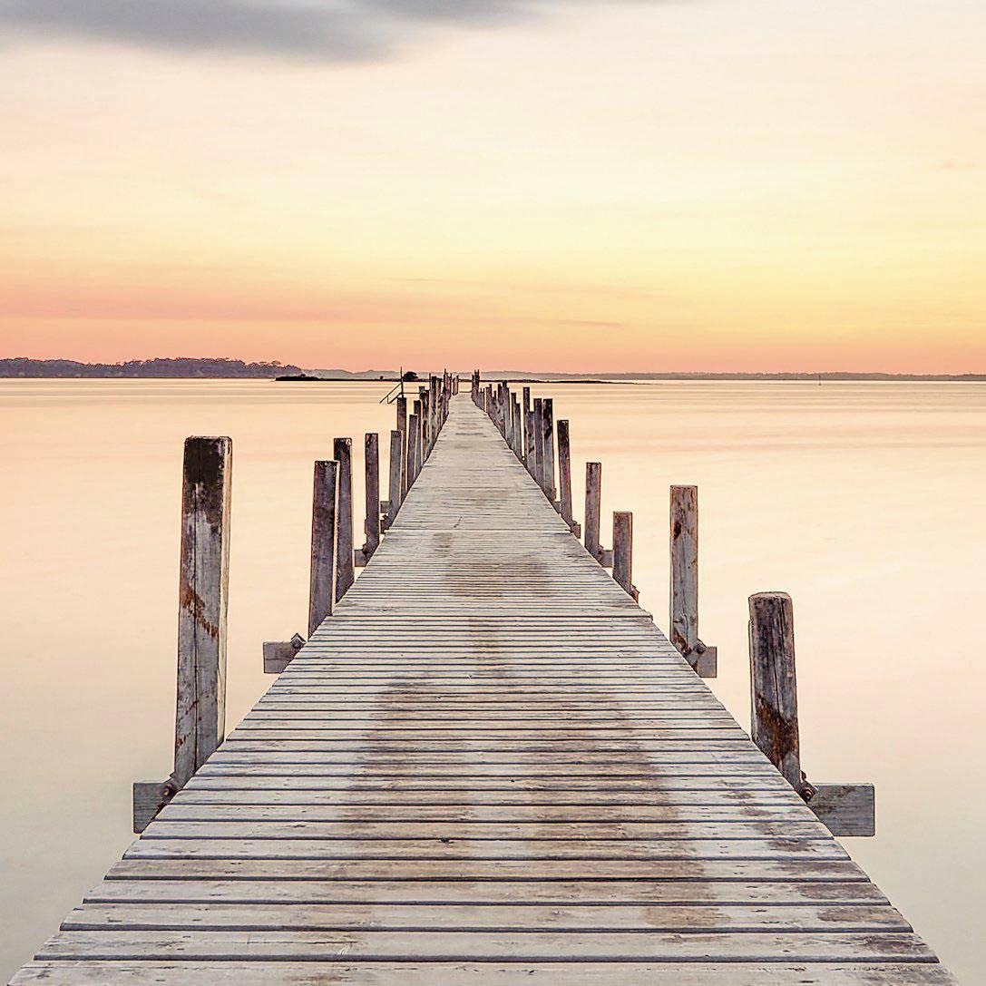 Image of Reinders! Glasbild »Morgenstille am See« bei Ackermann Versand Schweiz