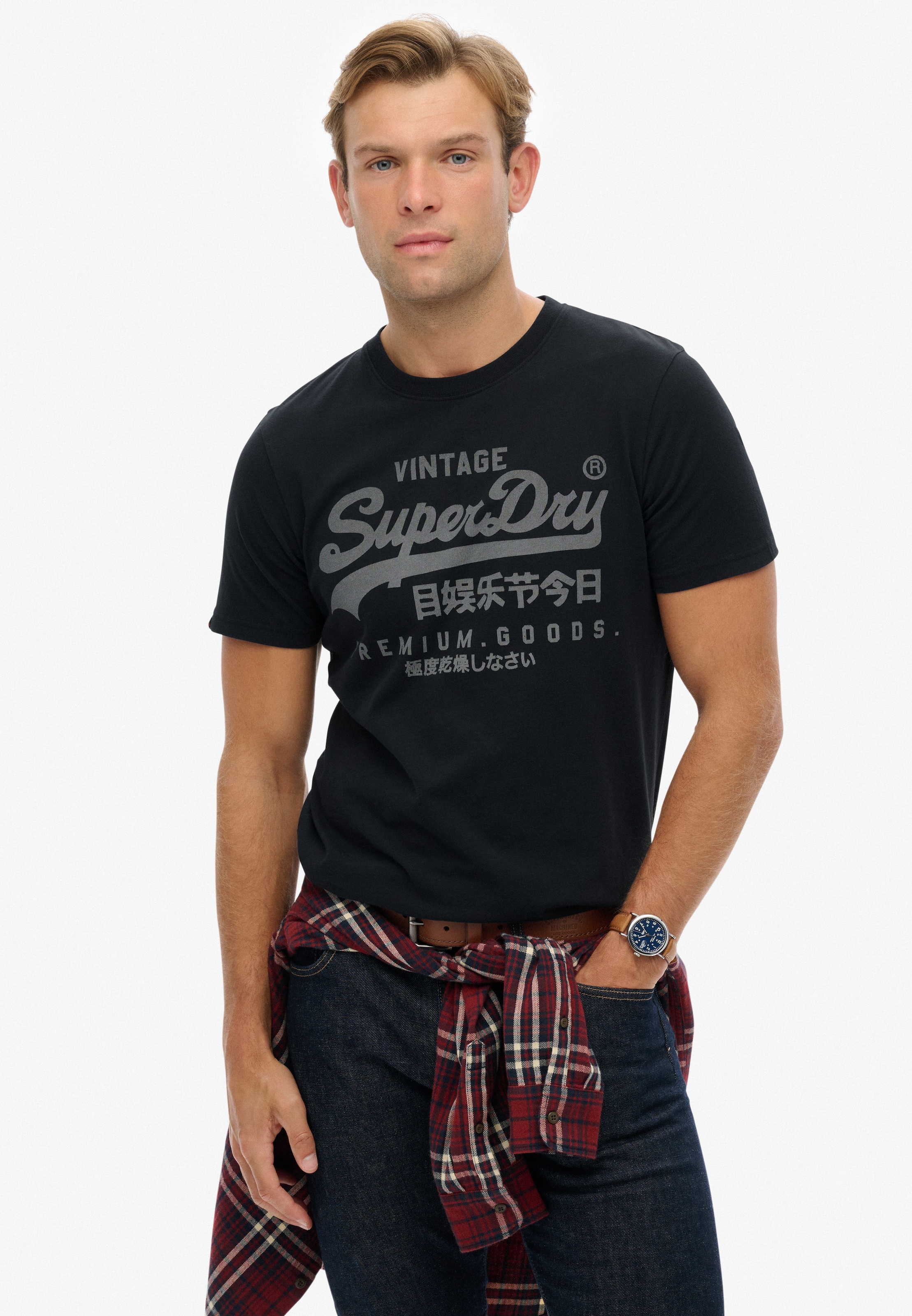 Image of Superdry Rundhalsshirt "VL CLASSIC TEE"