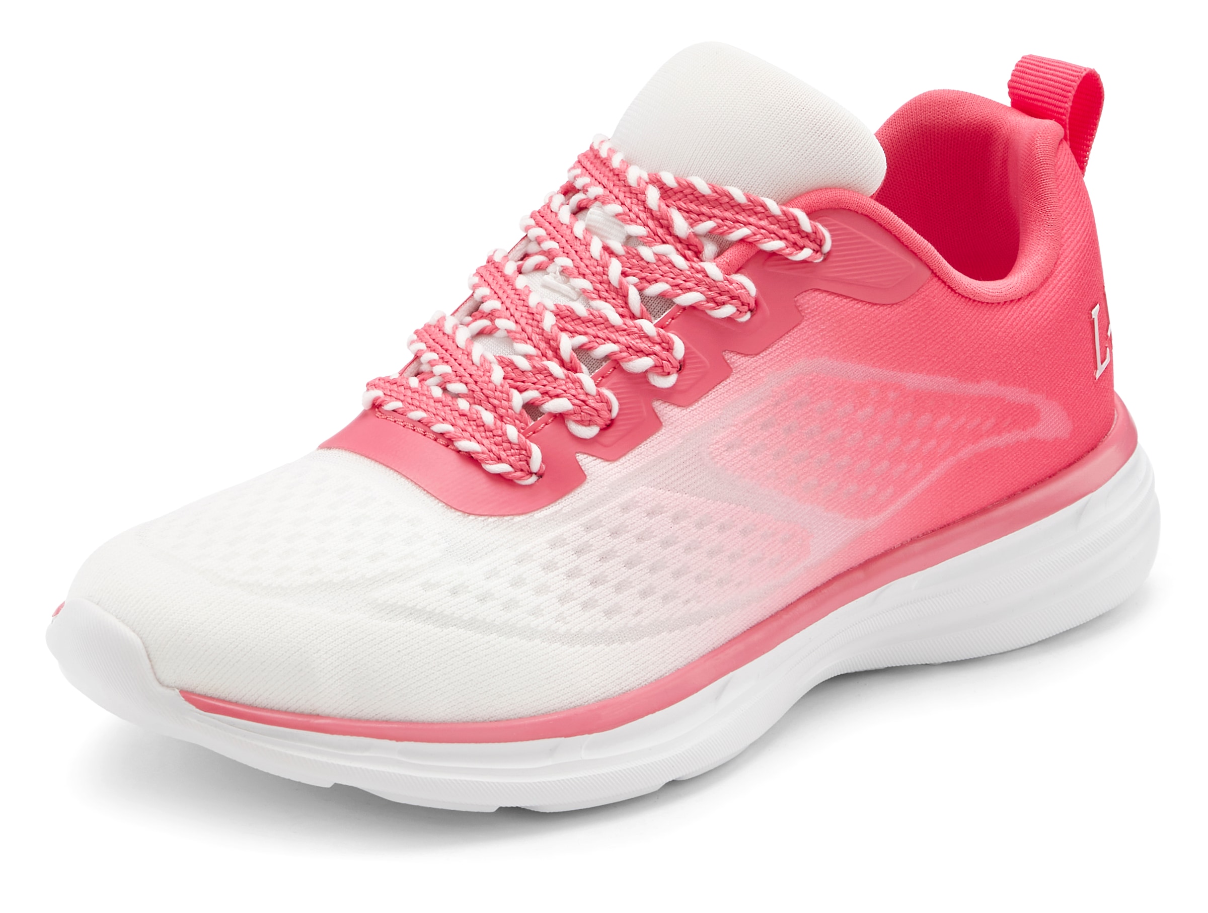 LASCANA Sneaker »Halbschuh, Freizeitschuh, Turnschuhe,«  NEU mit modischen Farbdetails VEGAN