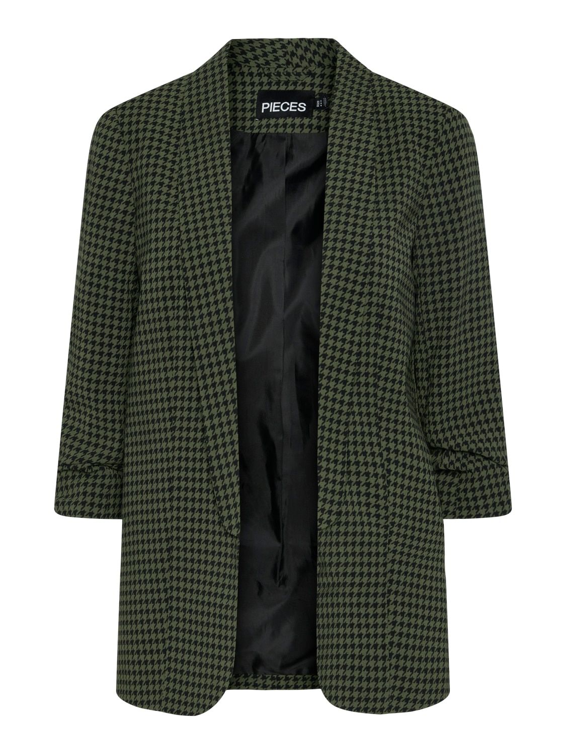 pieces Blazer chemisier »PCBOSELLA 3/4 PRINTED BLAZER NOOS« mit 3/4 Ärmel