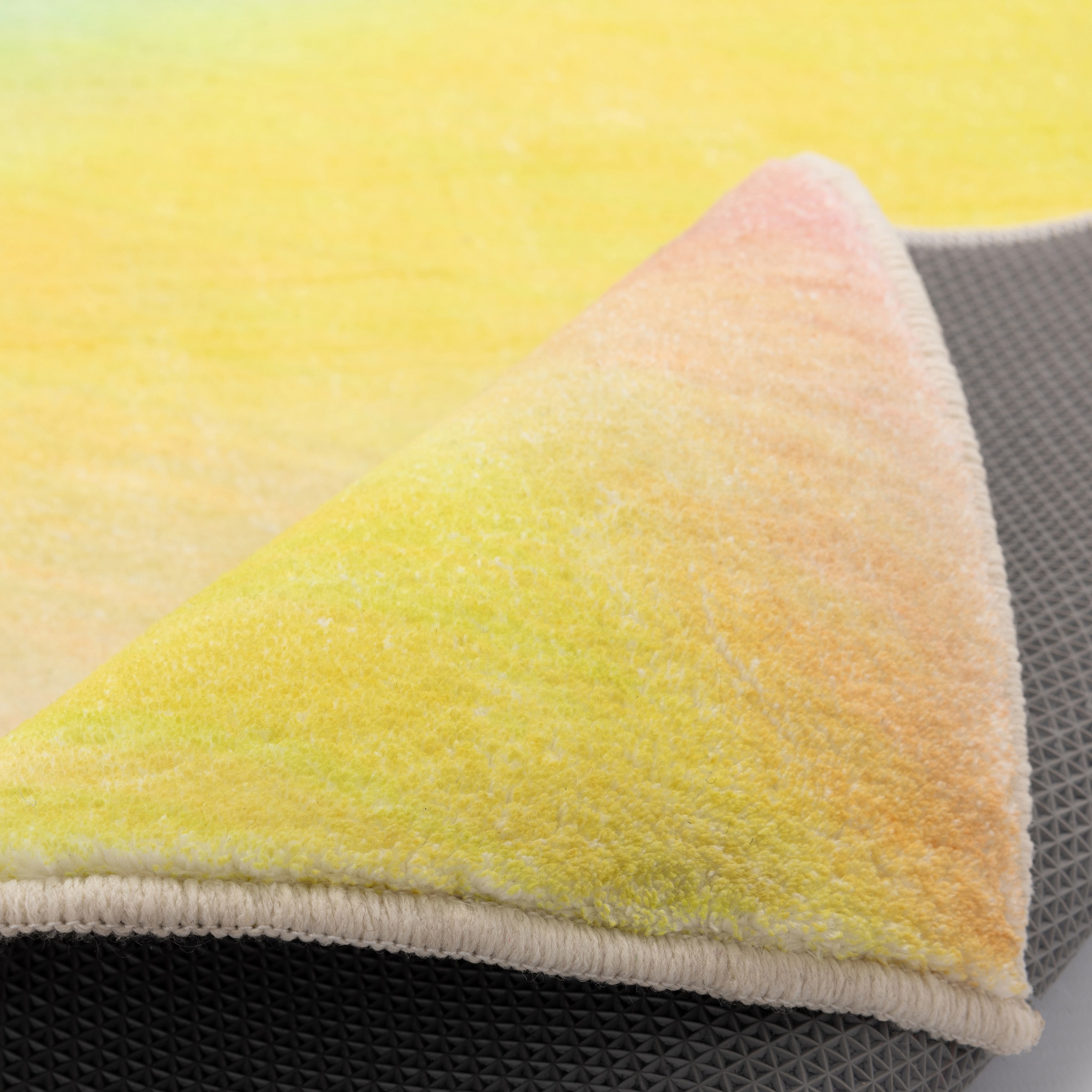Gino Falcone Badematte »Ariella GF-153«, rutschhemmend beschichtet, fussbodenheizungsgeeignet, Badteppich, bedruckt, modernes Design, Farbverlauf, weich & kuschelig