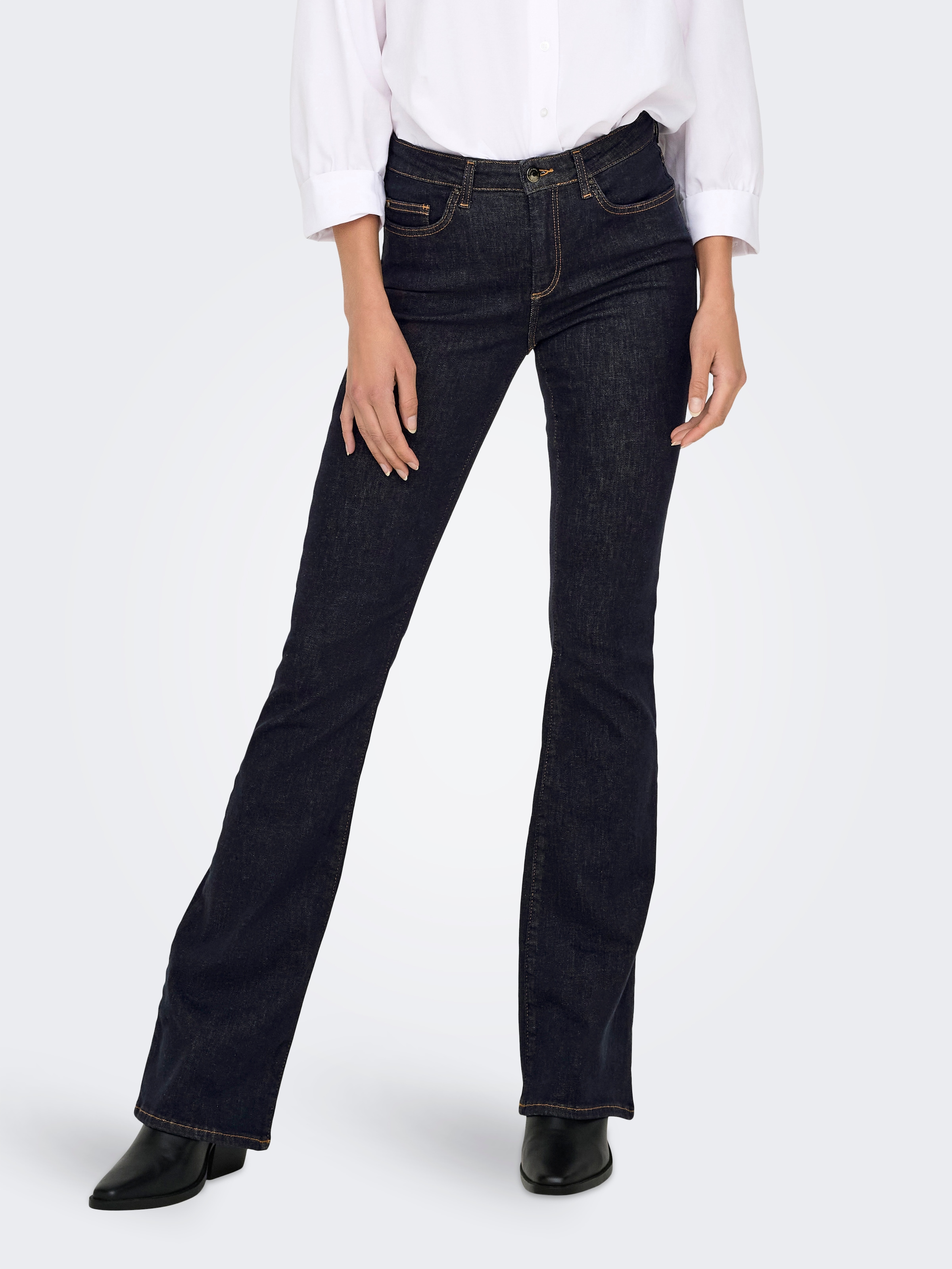 Image of ONLY Skinny-fit-Jeans "ONLBLUSH MID FL STAYBLUE DNM REA023NOOS"