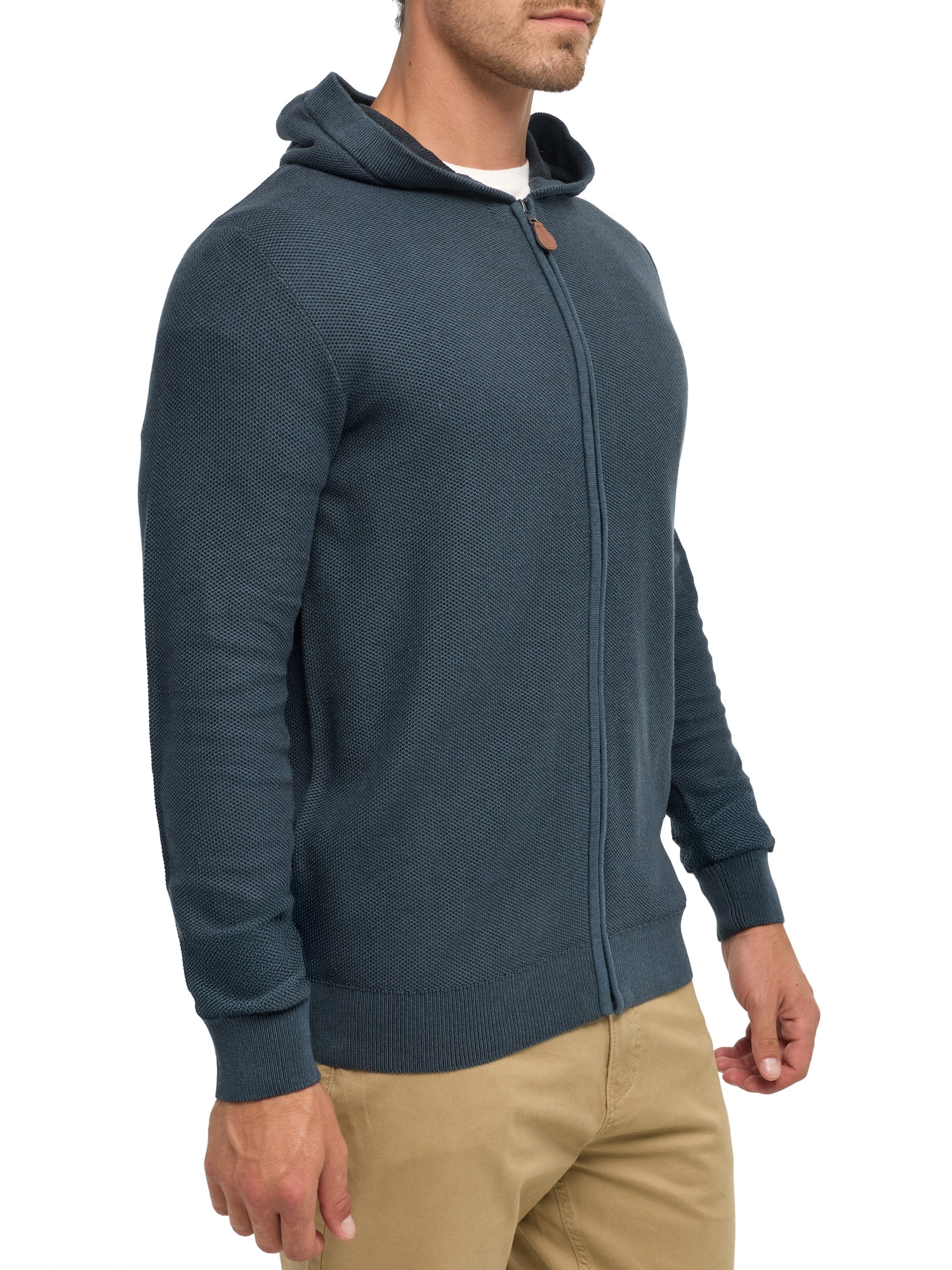Indicode Cardigan à capuche »INJexmon hoodie« coton, coupe régulière