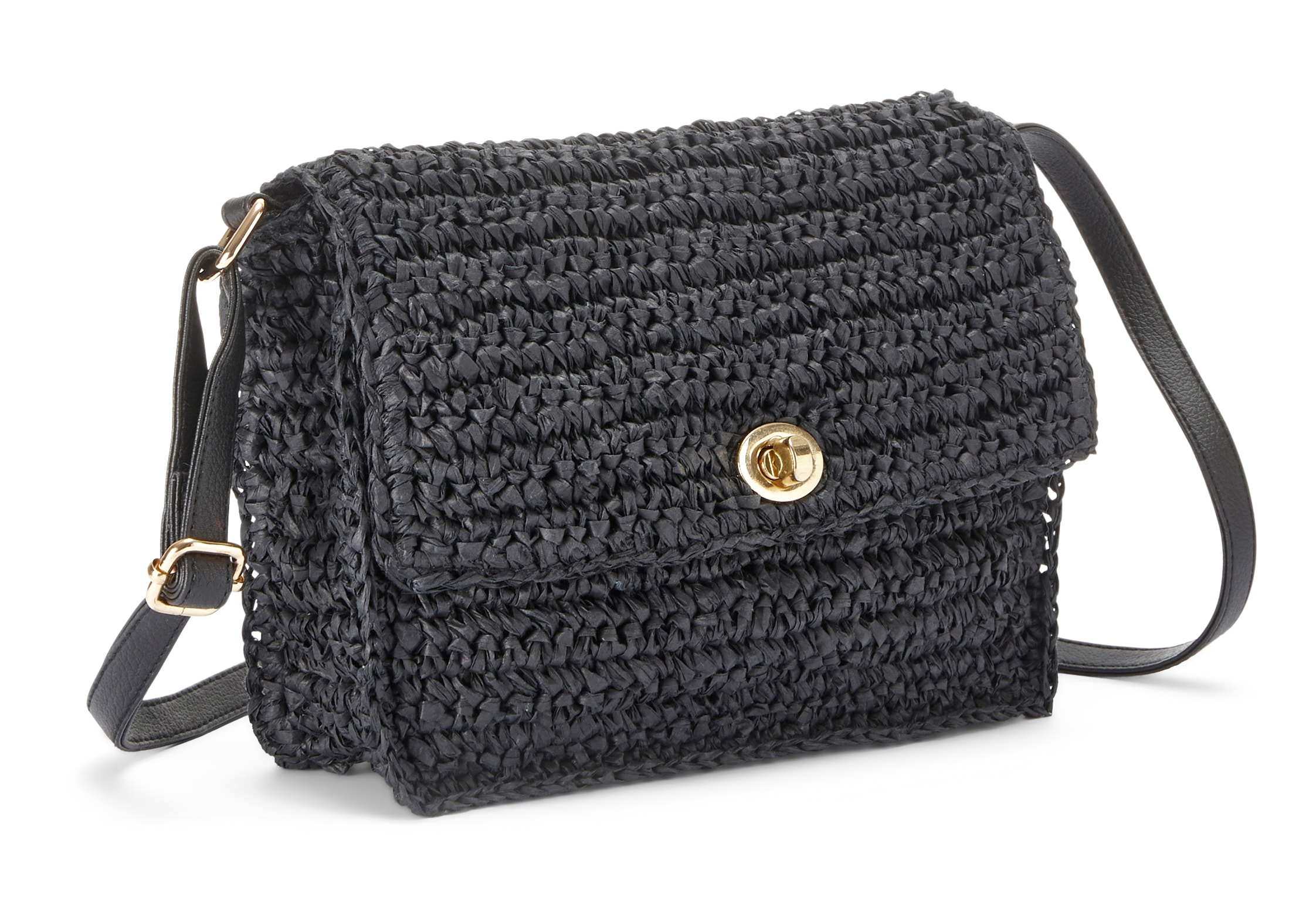 Image of Vivance Umhängetasche "Handtasche" Minibag, Henkeltasche, Bast-Optik, Sommertasche, Crossbody Bag