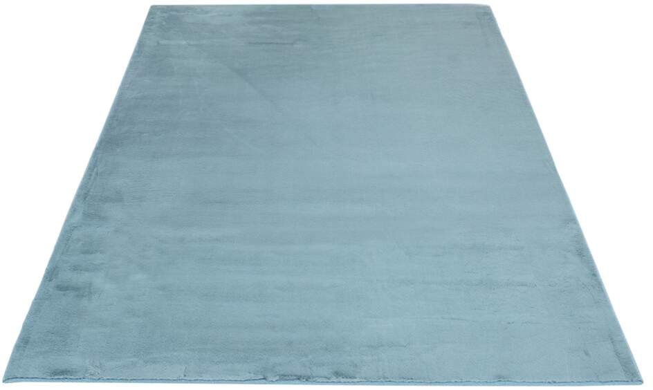 Image of Carpet City Hochflor-Teppich »TOPIA400«, rechteckig, 21 mm Höhe, besonders weich durch Polyester, Uni Farben, ideal für Wohnzimmer & Schlafzimmer bei Ackermann Versand Schweiz