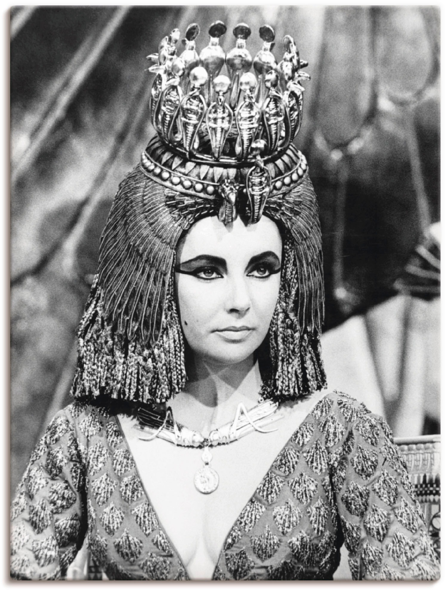 Image of Artland Leinwandbild "Kleopatra, 1963" Film 1 Stk. tlg. auf Holzrahmen gespannt