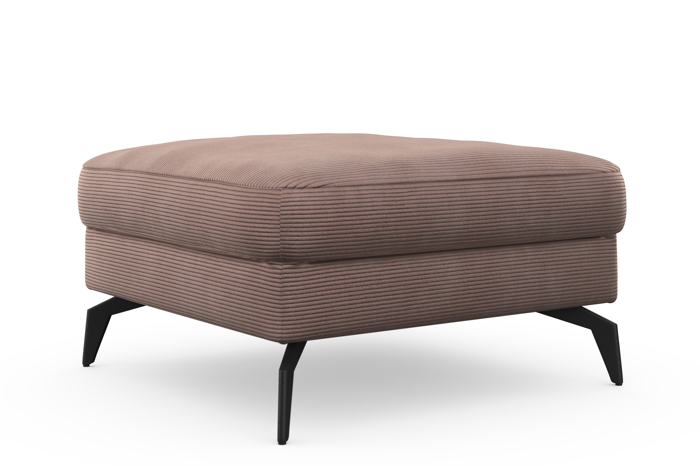 sit&more Polsterhocker »Cabana« mit stylischen Metallfüssen