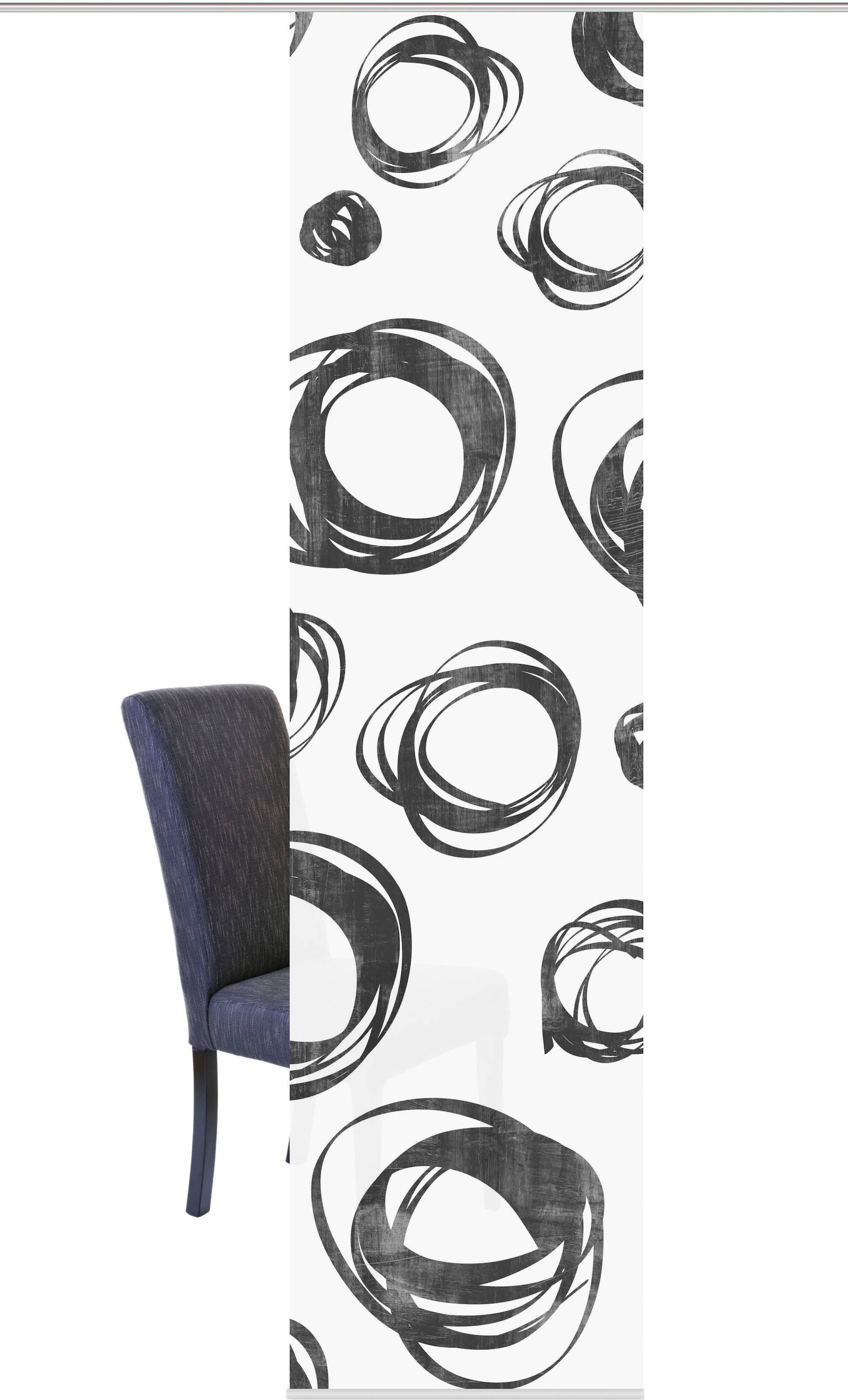 Image of HOME WOHNIDEEN Schiebegardine »SCHIEBEVORHANG DEKOSTOFF DIGITALDRUCK 'LUPOS'«, (1 St.), DIGITALDRUCK - INDIVIDUELL KÜRZBAR bei Ackermann Versand Schweiz