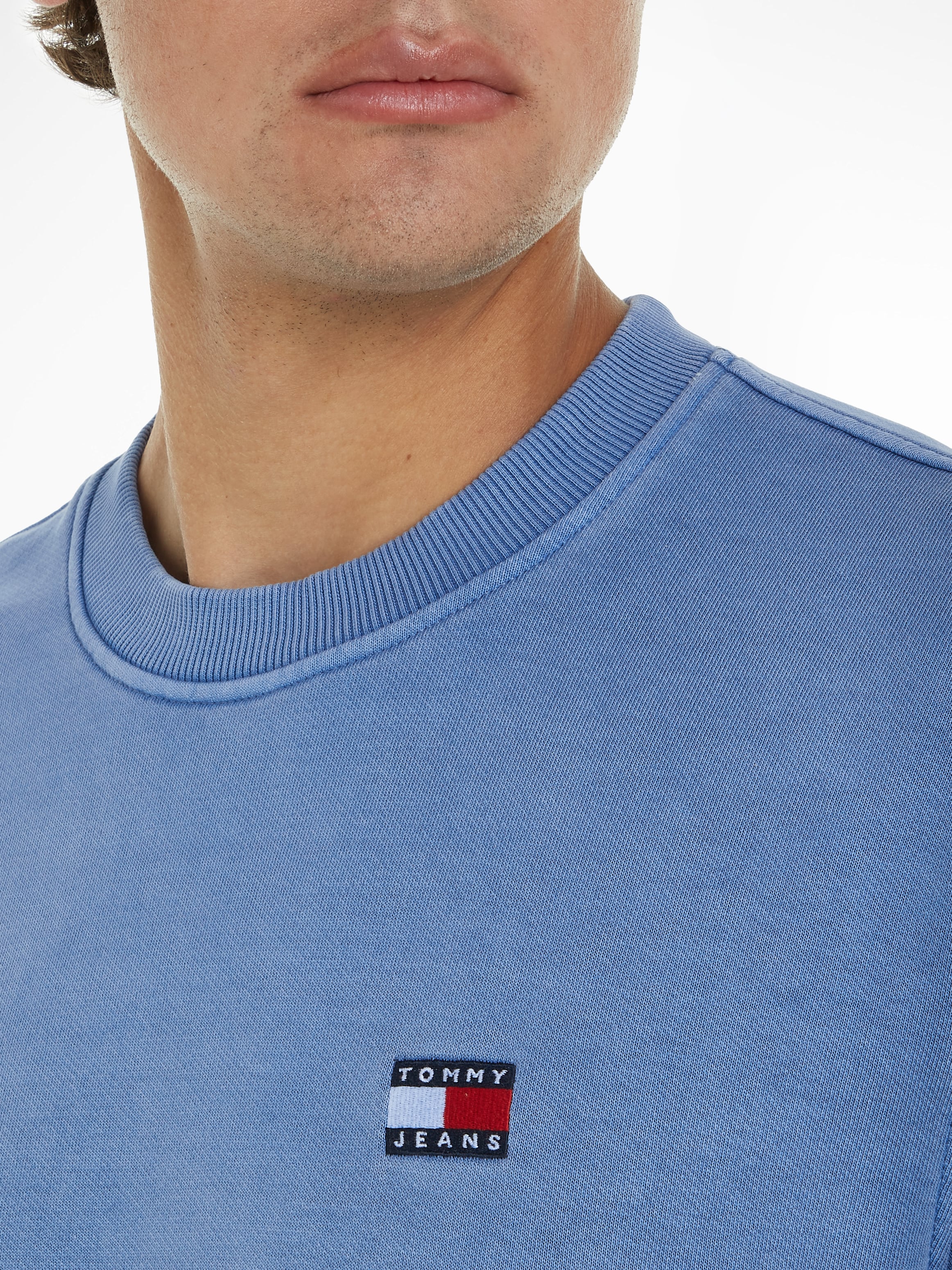 Tommy Jeans Sweatshirt »TJM REG WASHED BADGE CREW«