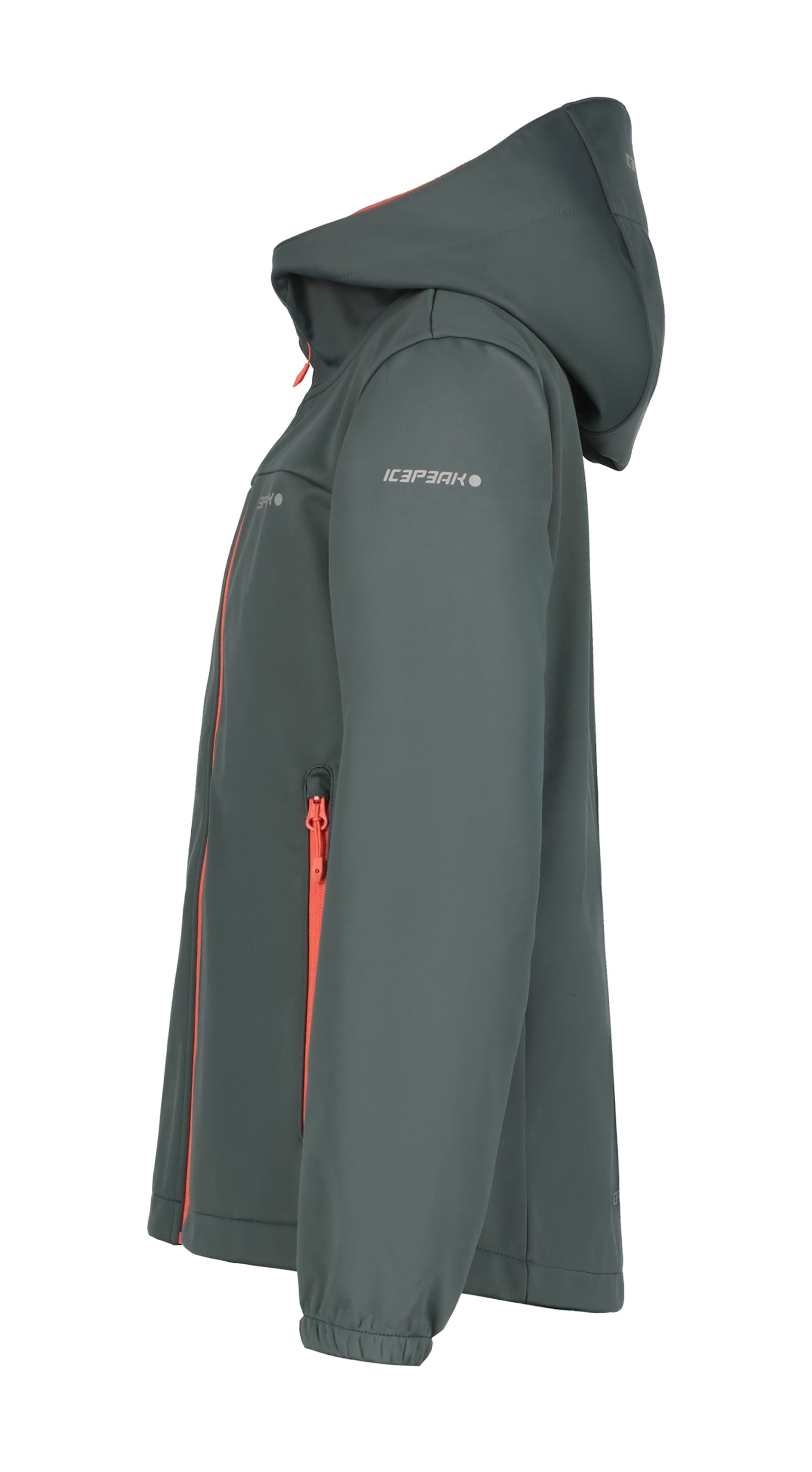 Icepeak Softshelljacke »SOFTSHELLJACKE KULM - für Kinder«, mit Kapuze