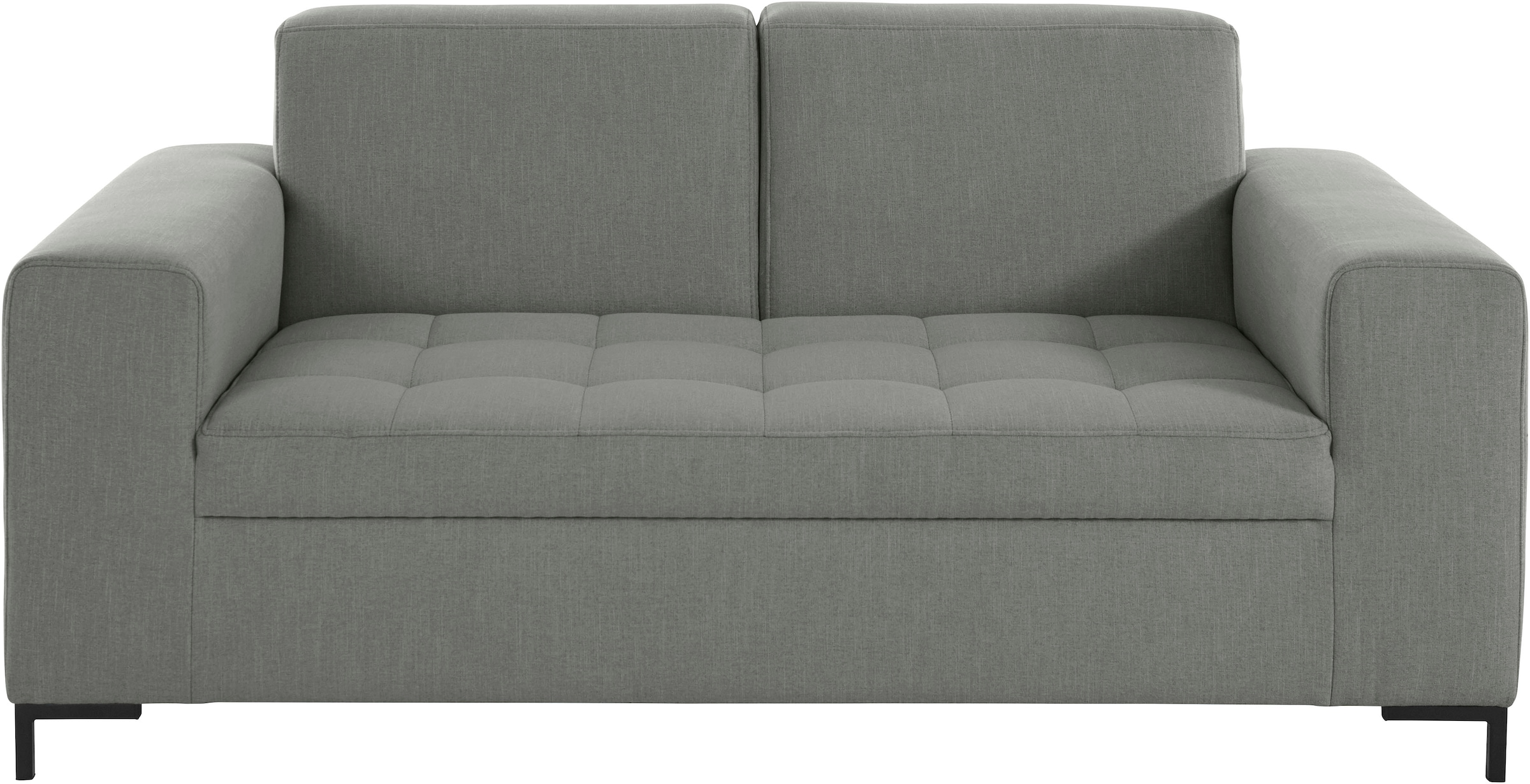 GOODproduct 2-Sitzer »Grazzo«, hochwertige Stoffe aus recyceltem Material, Steppung im Sitzbereich