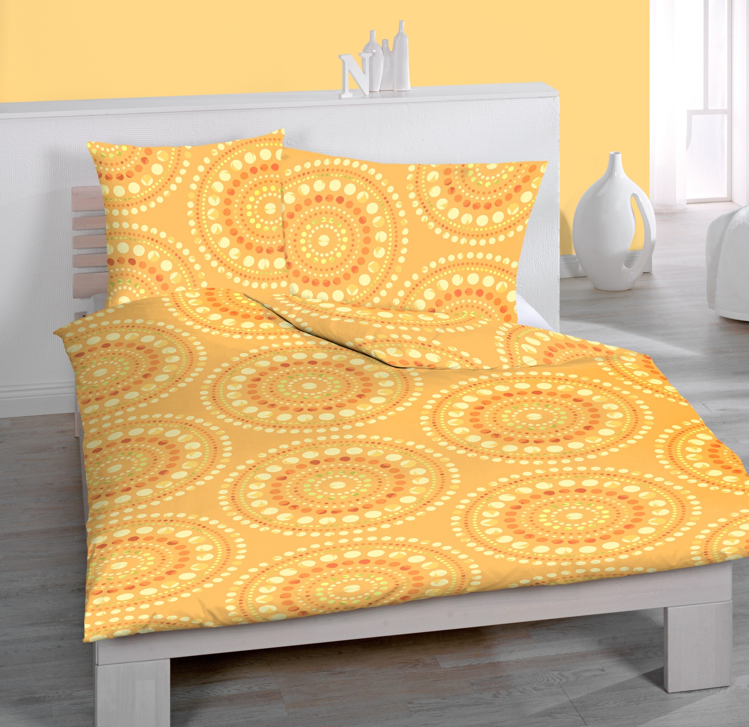 Image of HOME FASHION Bettbezug »Kreise«, (1 St.), verdeckter Reissverschluss bei Ackermann Versand Schweiz