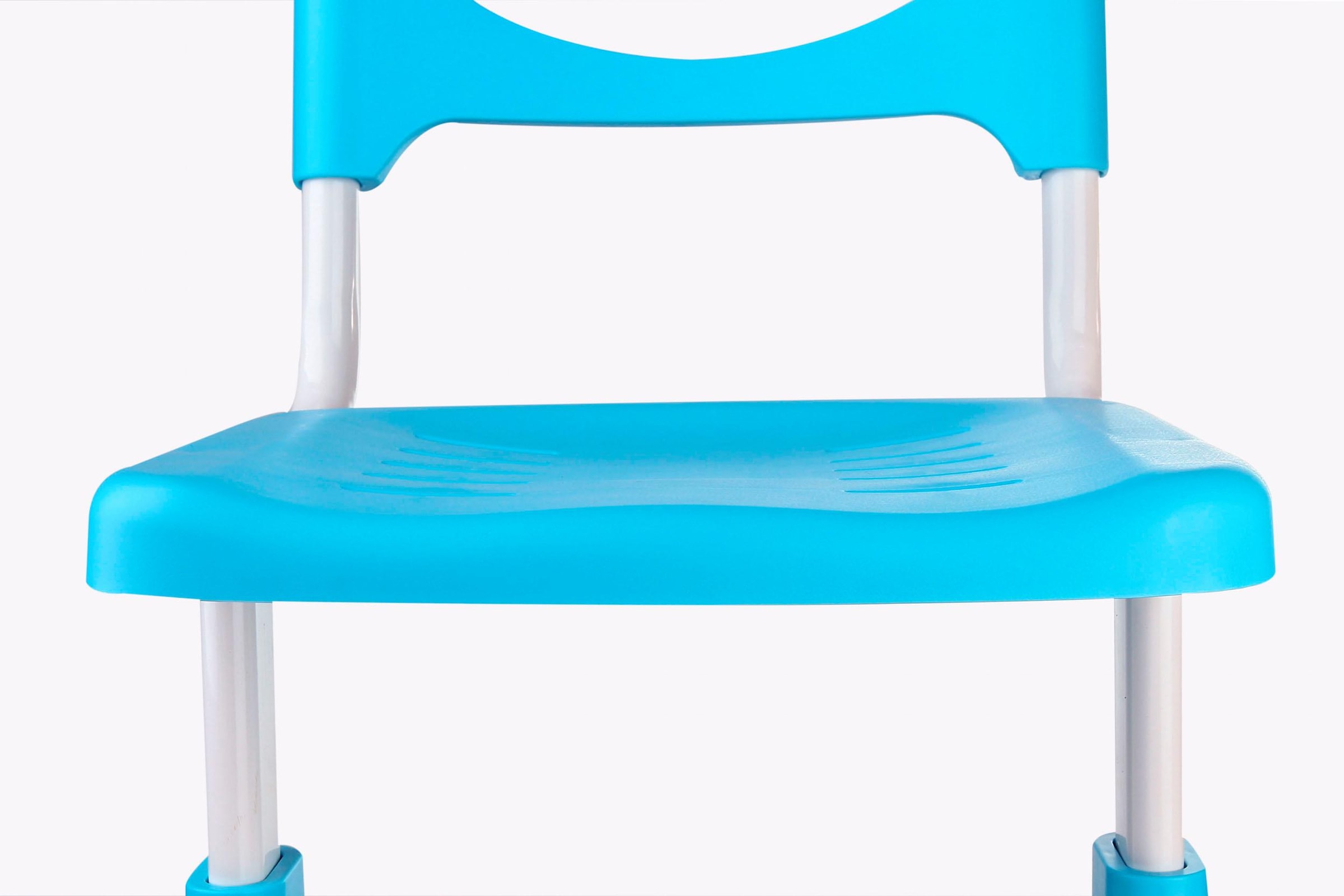 Vipack Kinderschreibtisch »Comfortline, mit Höhenverstellung inkl. Taschen- u. Becherhalter«, (Set, B/H/T ca. 70x54-76x47,4cm, verschiedene Farben, mit Griffelschublade), inkl. Stuhl und verstellbarer Schreibplatte, praktische Funktionen